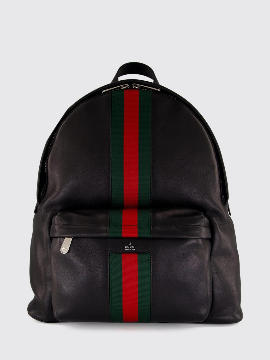 GUCCI BACKPACK: Backpack men Gucci, Black - Img 1