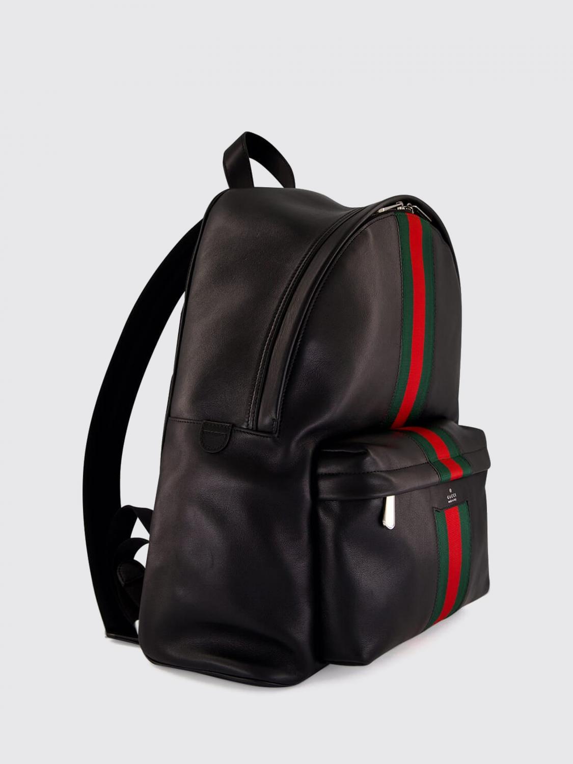 GUCCI BACKPACK: Backpack men Gucci, Black - Img 3