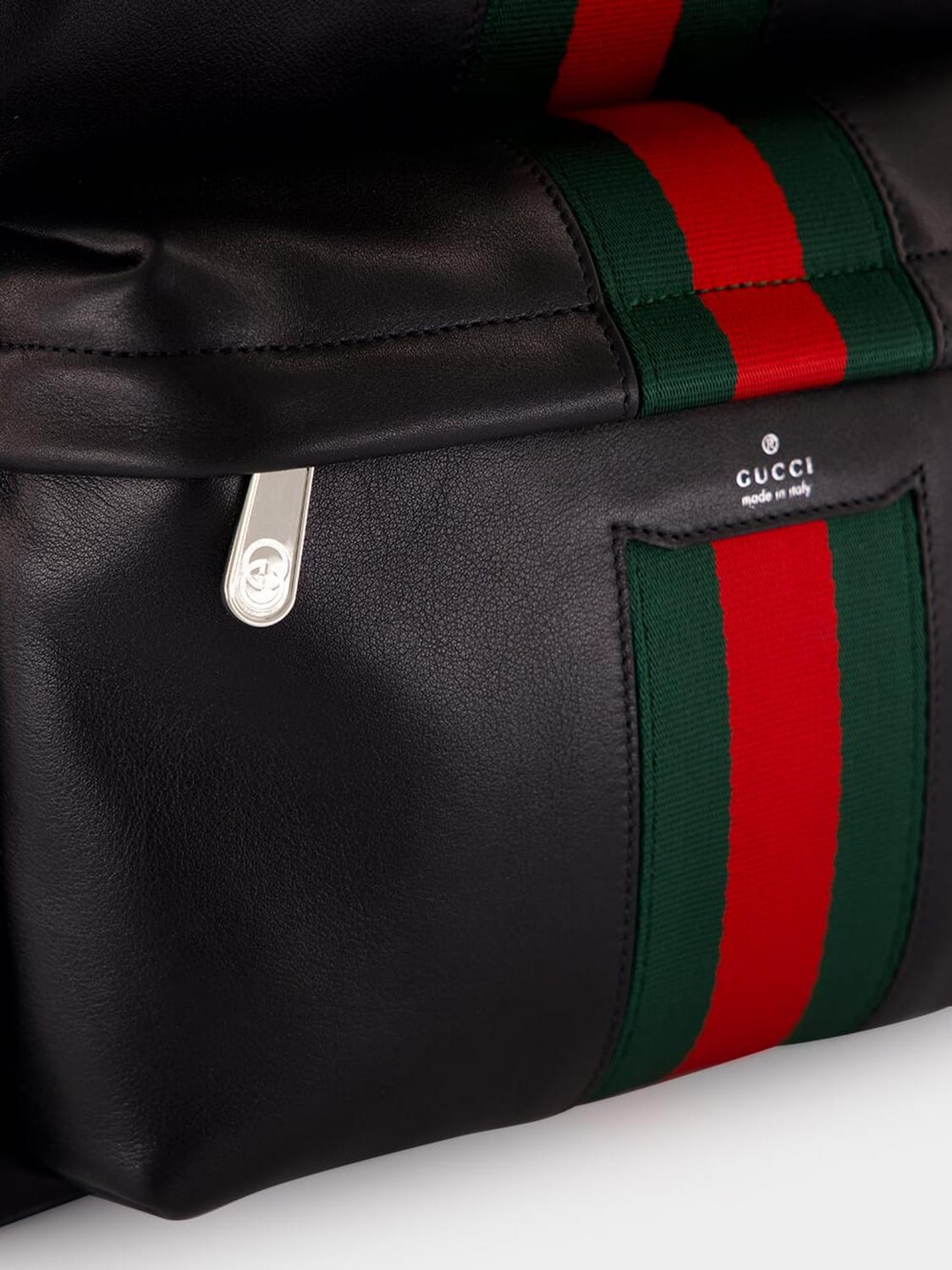 GUCCI BACKPACK: Backpack men Gucci, Black - Img 4