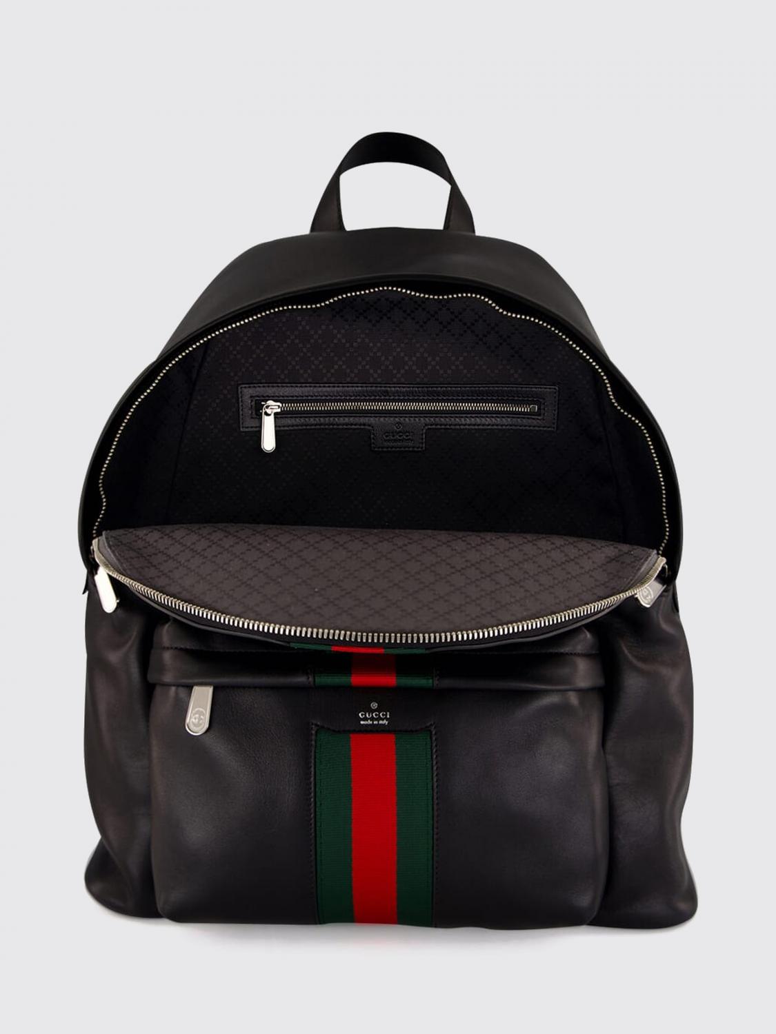 GUCCI BACKPACK: Backpack men Gucci, Black - Img 5