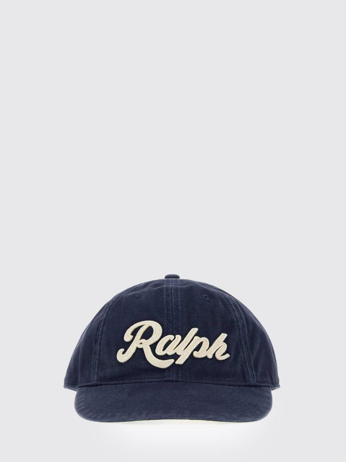 POLO RALPH LAUREN HAT: Polo Ralph Lauren Cotton Twill Baseball Cap with Embroidered Logo, Navy - Img 2