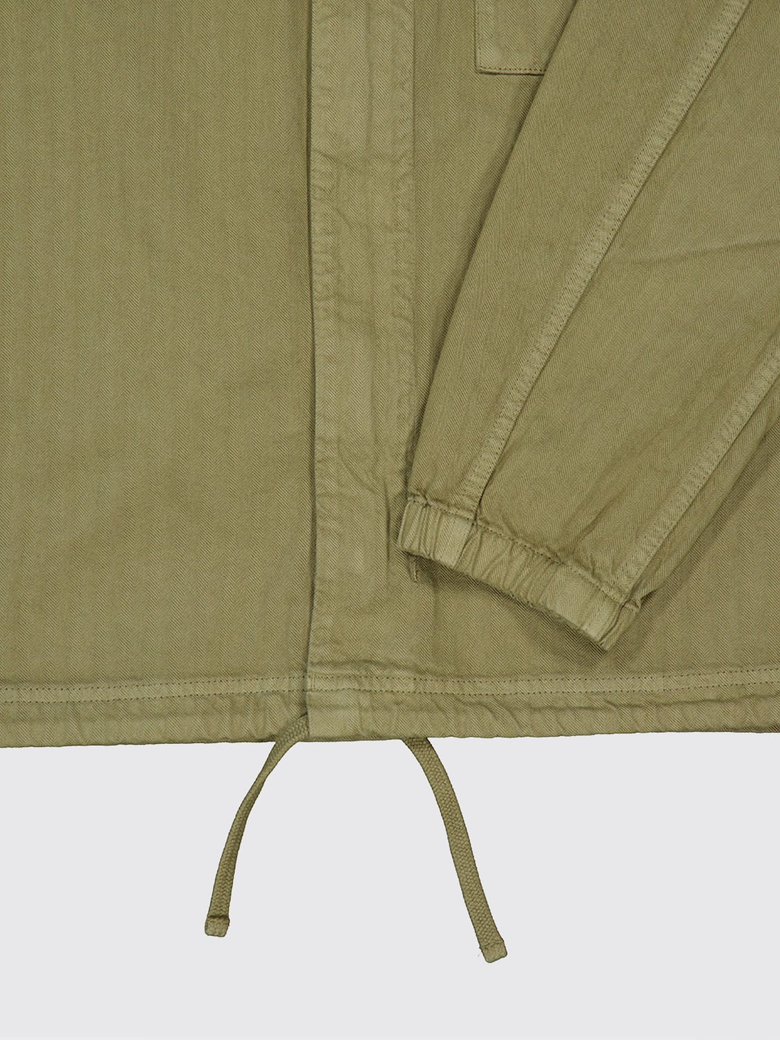STONE ISLAND JACKE: Stone Island Overshirt aus Baumwolltweed mit Compass-Logo, Grün - Img 4