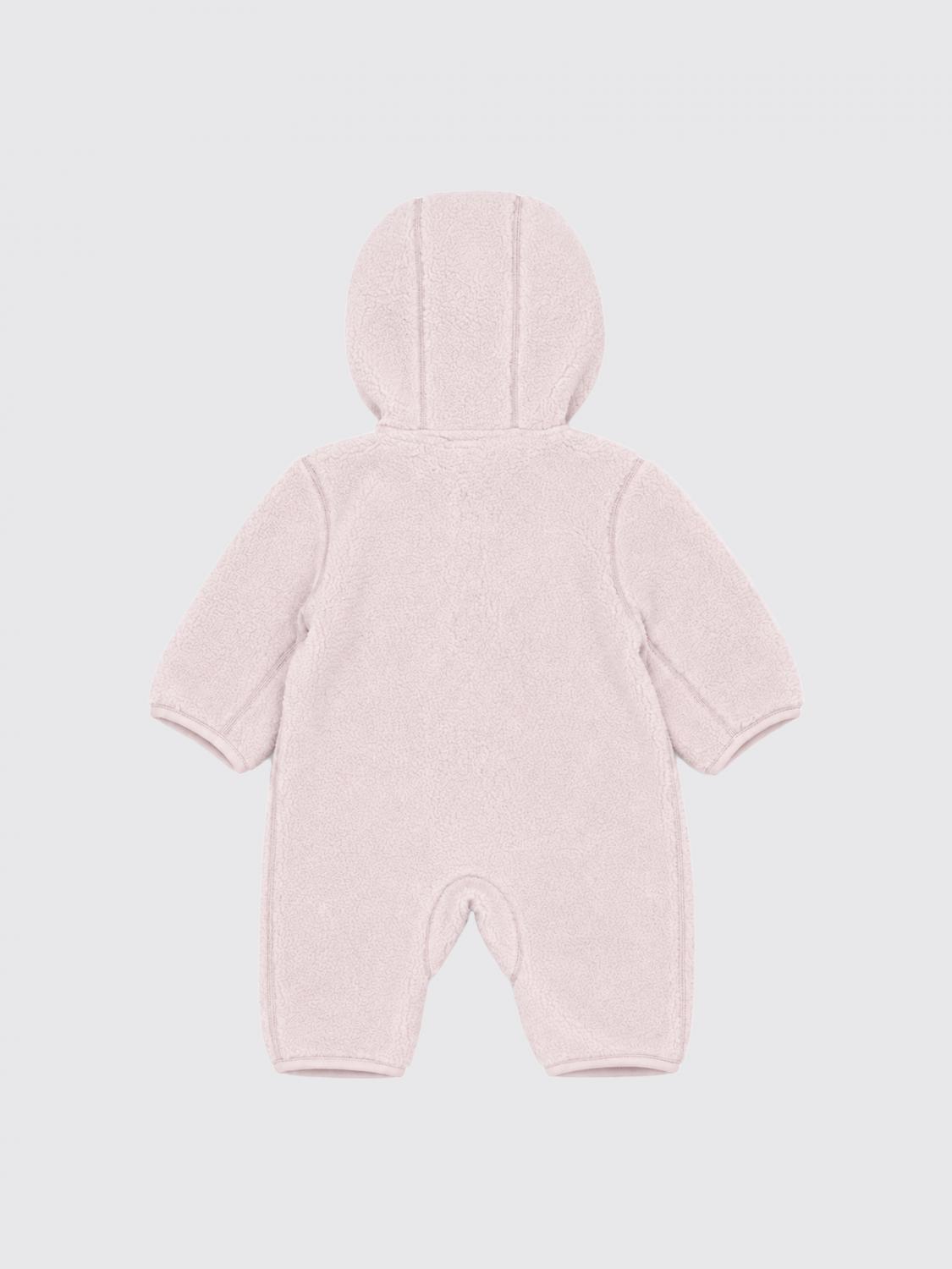 K-WAY COMBINAISON: Combinaison K-WAY en polaire pour garçon avec capuche et fermeture zippée, Rose - Img 2