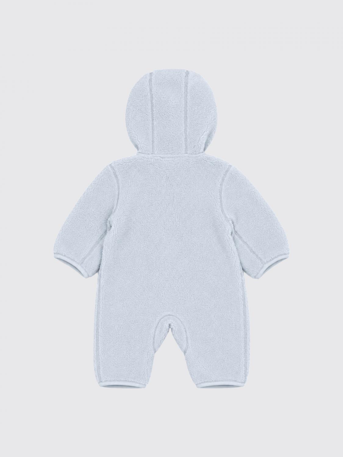 K-WAY COMBINAISON: Combinaison K-WAY en polaire pour garçon avec capuche et fermeture zippée, Bleu Azur - Img 2