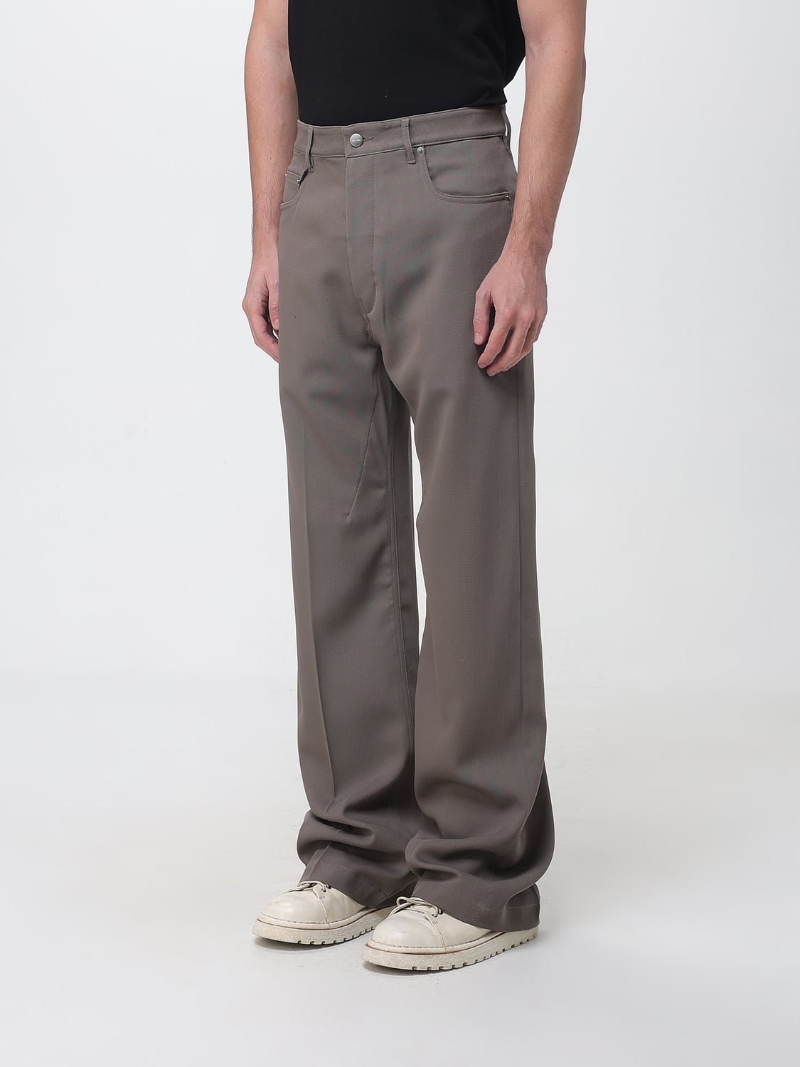 RICK OWENS 牛仔裤: 牛仔裤 男士 Rick Owens, 灰色 - Img 4