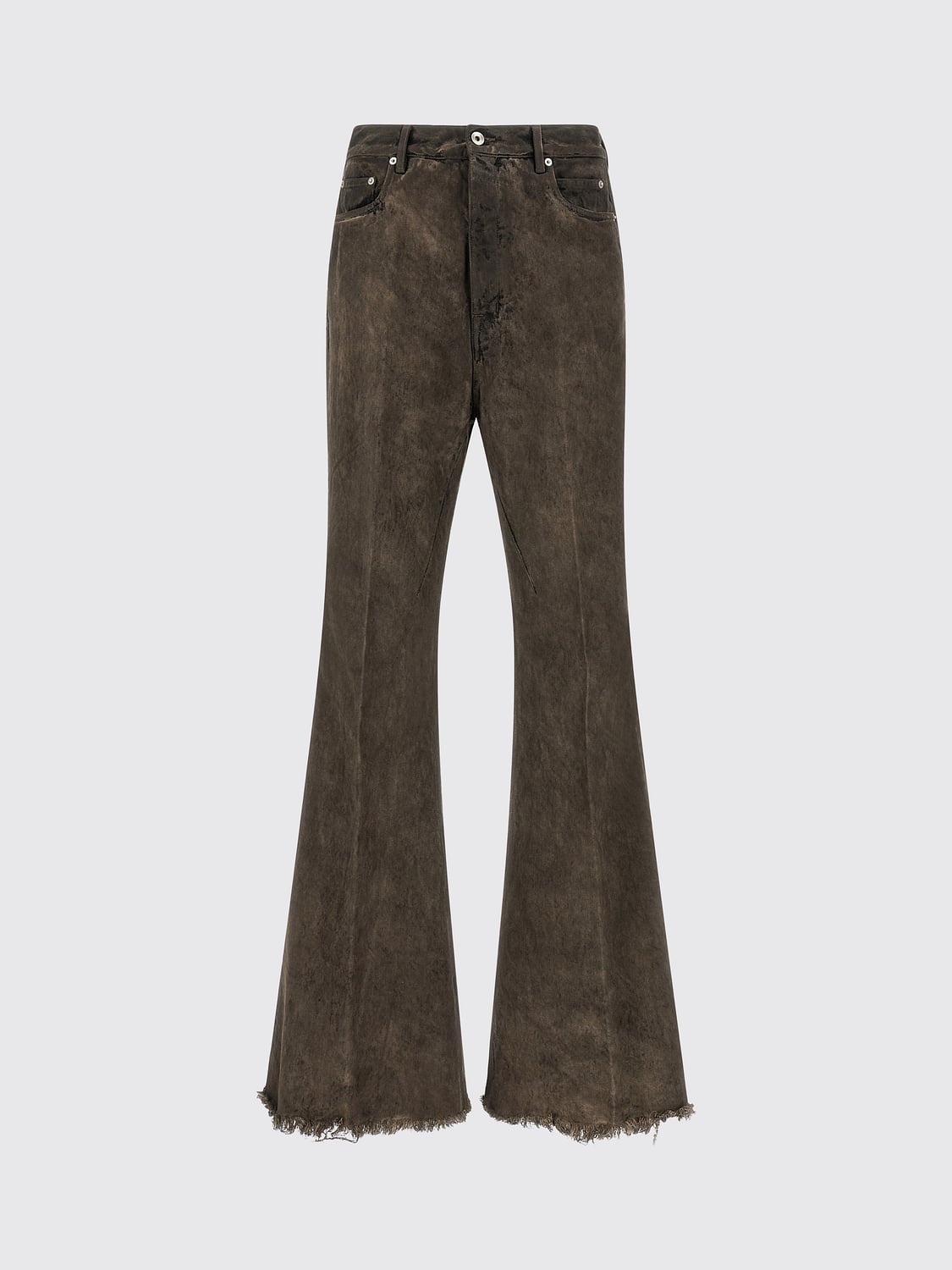 RICK OWENS JEANS: Jeans men Rick Owens, Grey - Img 1