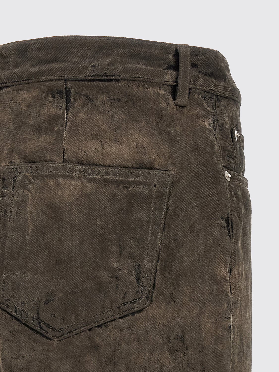 RICK OWENS JEANS: Jeans men Rick Owens, Grey - Img 3