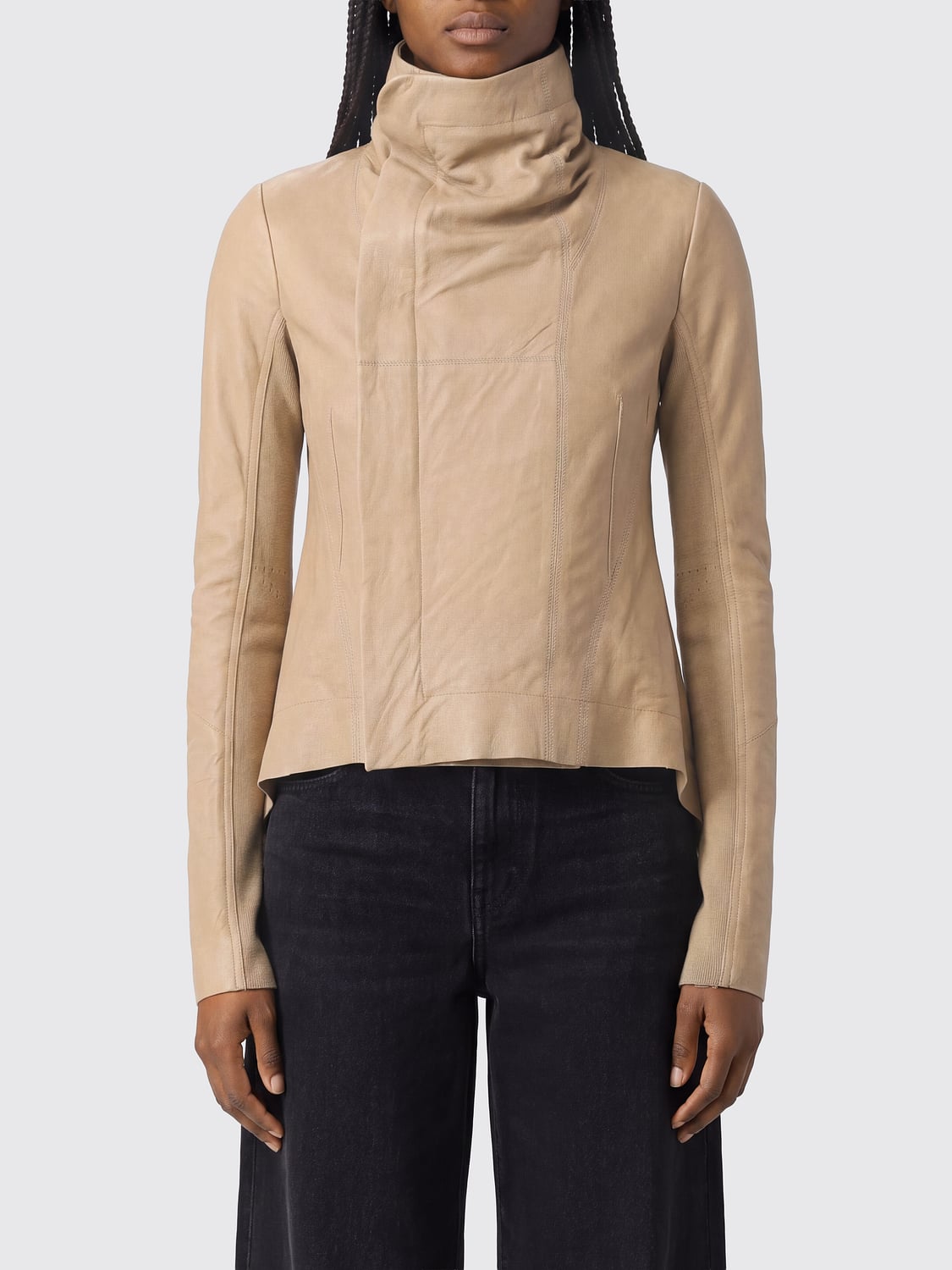 RICK OWENS JACKE: Jacke damen Rick Owens, Beige - Img 1