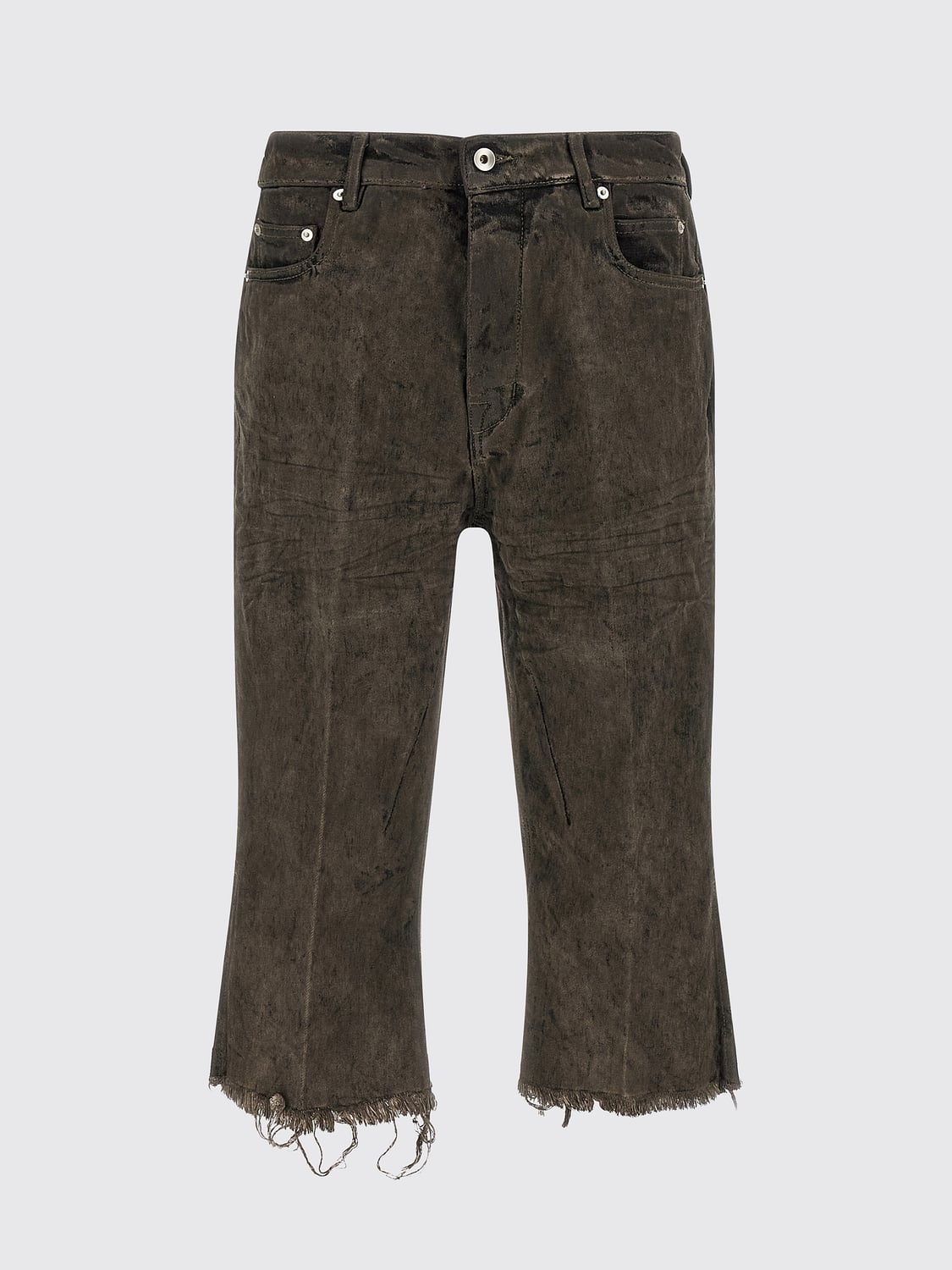 RICK OWENS ショートパンツ: ショートパンツ メンズ Rick Owens, グレー - Img 1