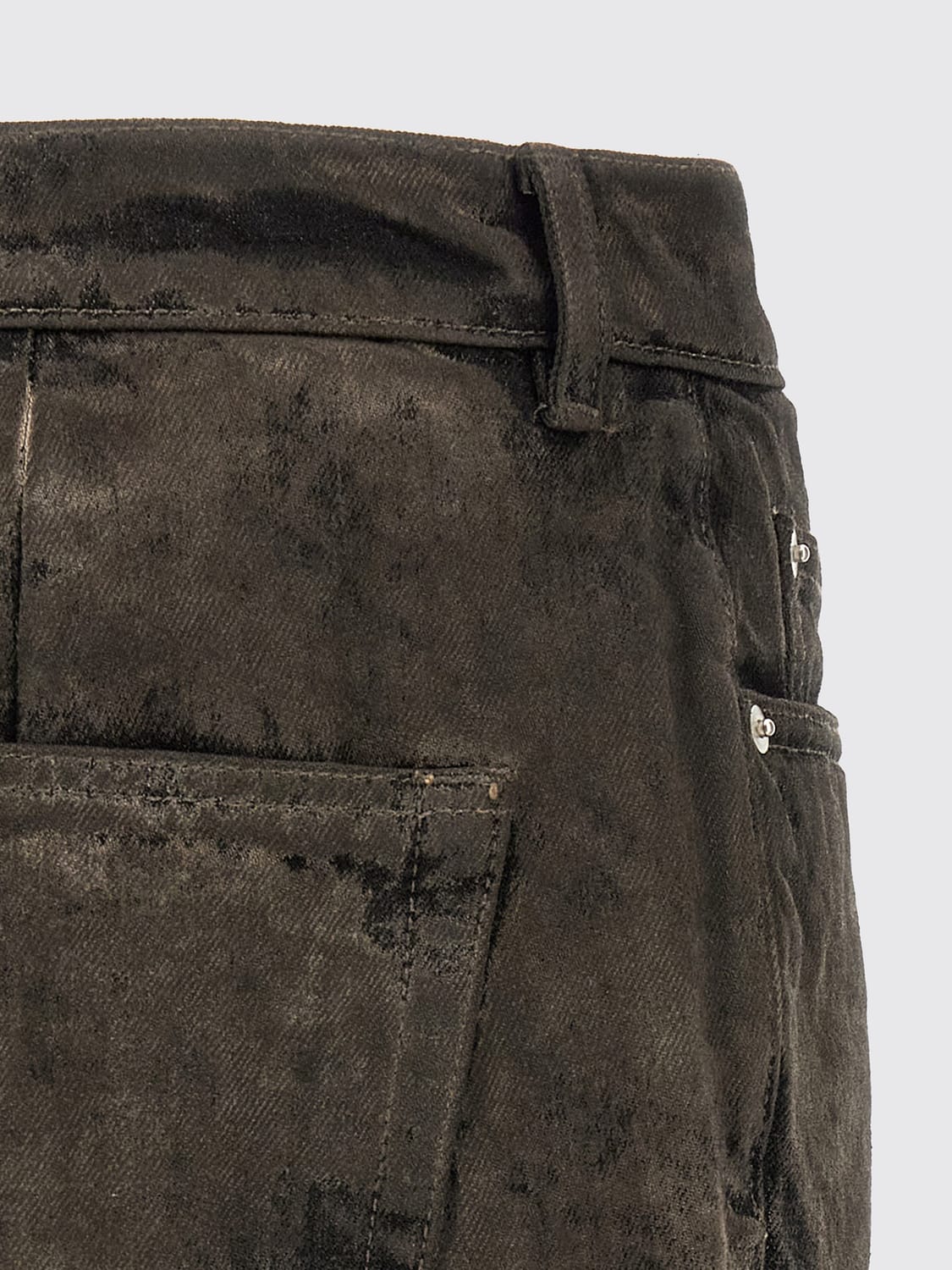 RICK OWENS ショートパンツ: ショートパンツ メンズ Rick Owens, グレー - Img 4