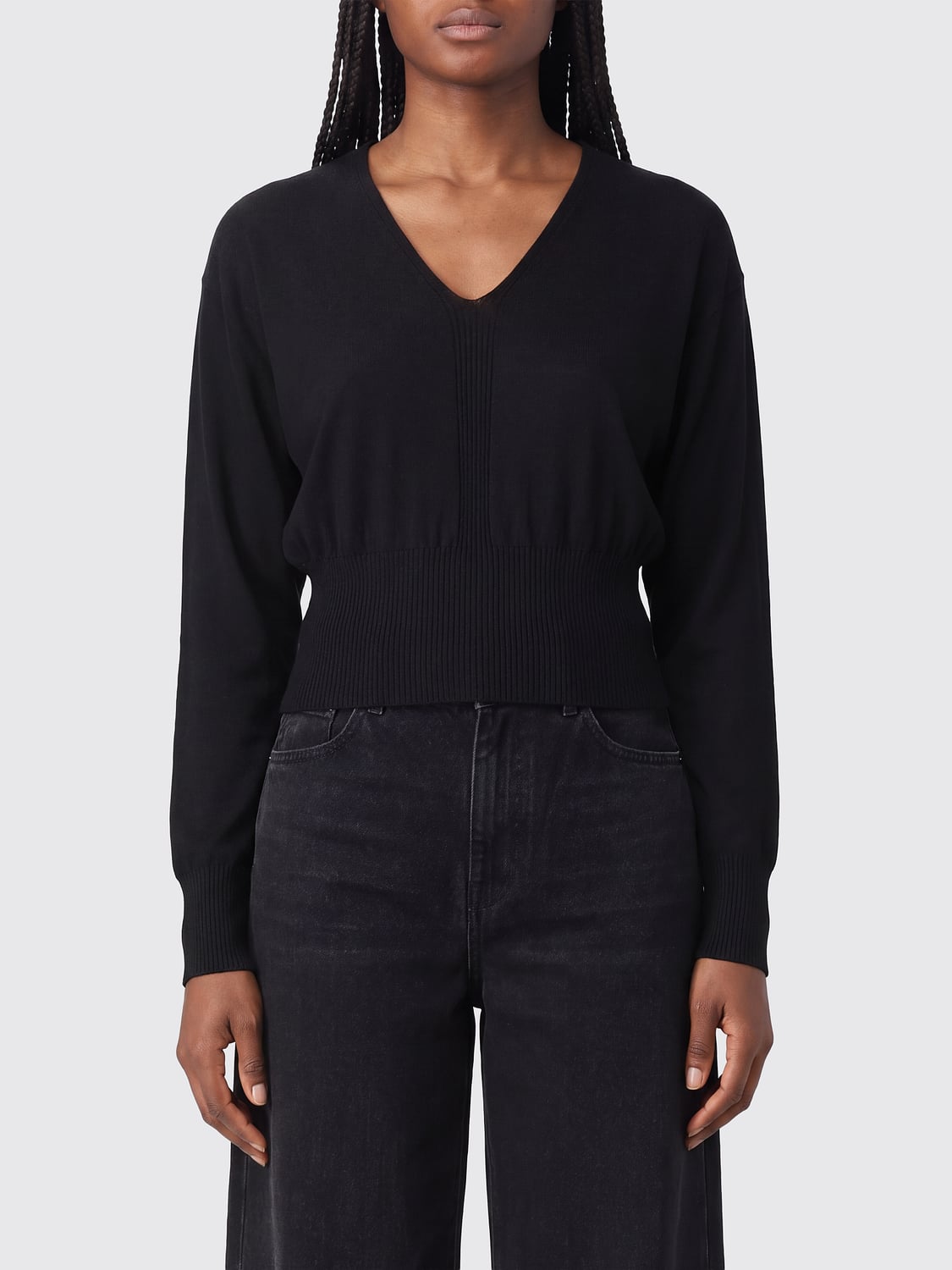 RICK OWENS TOP: Top femme Rick Owens, Noir - Img 1