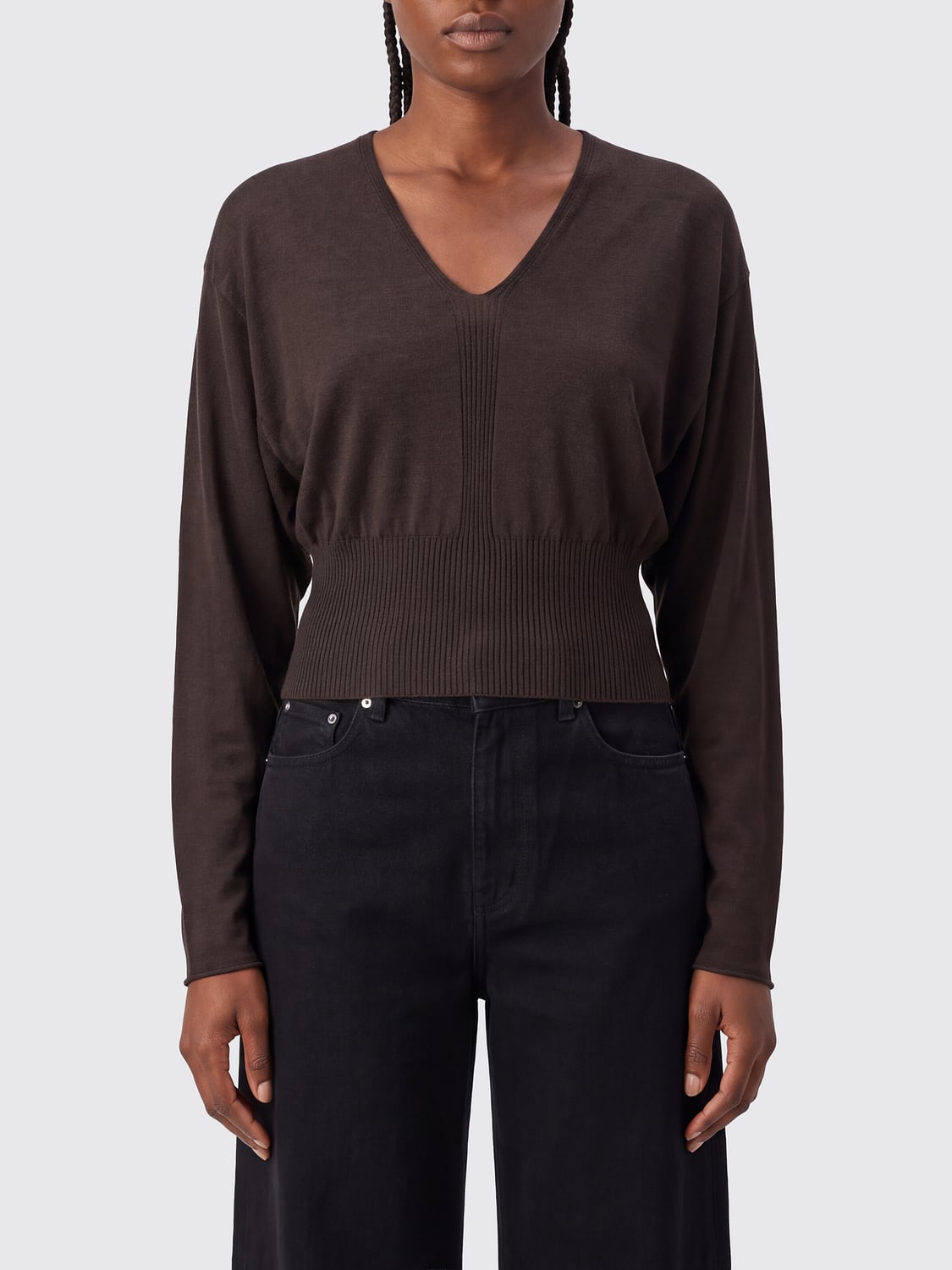 RICK OWENS TOP: Top damen Rick Owens, Braun - Img 1