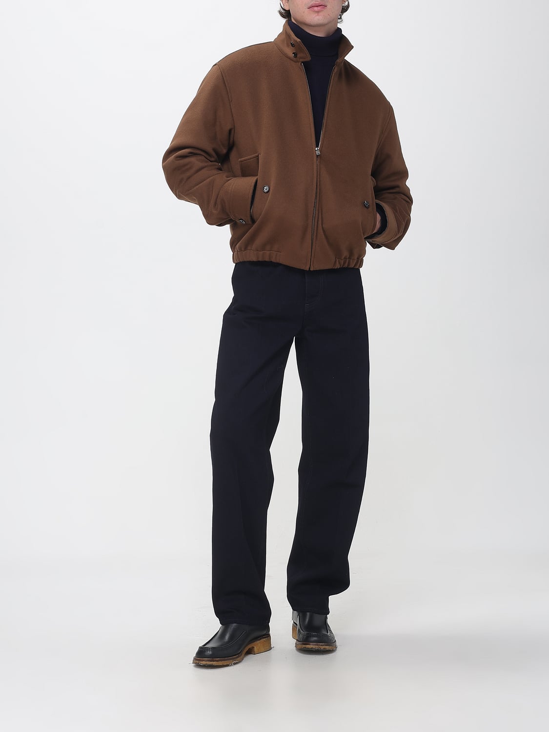 BOTTEGA VENETA WESTE: Weste herren Bottega Veneta, Braun - Img 2