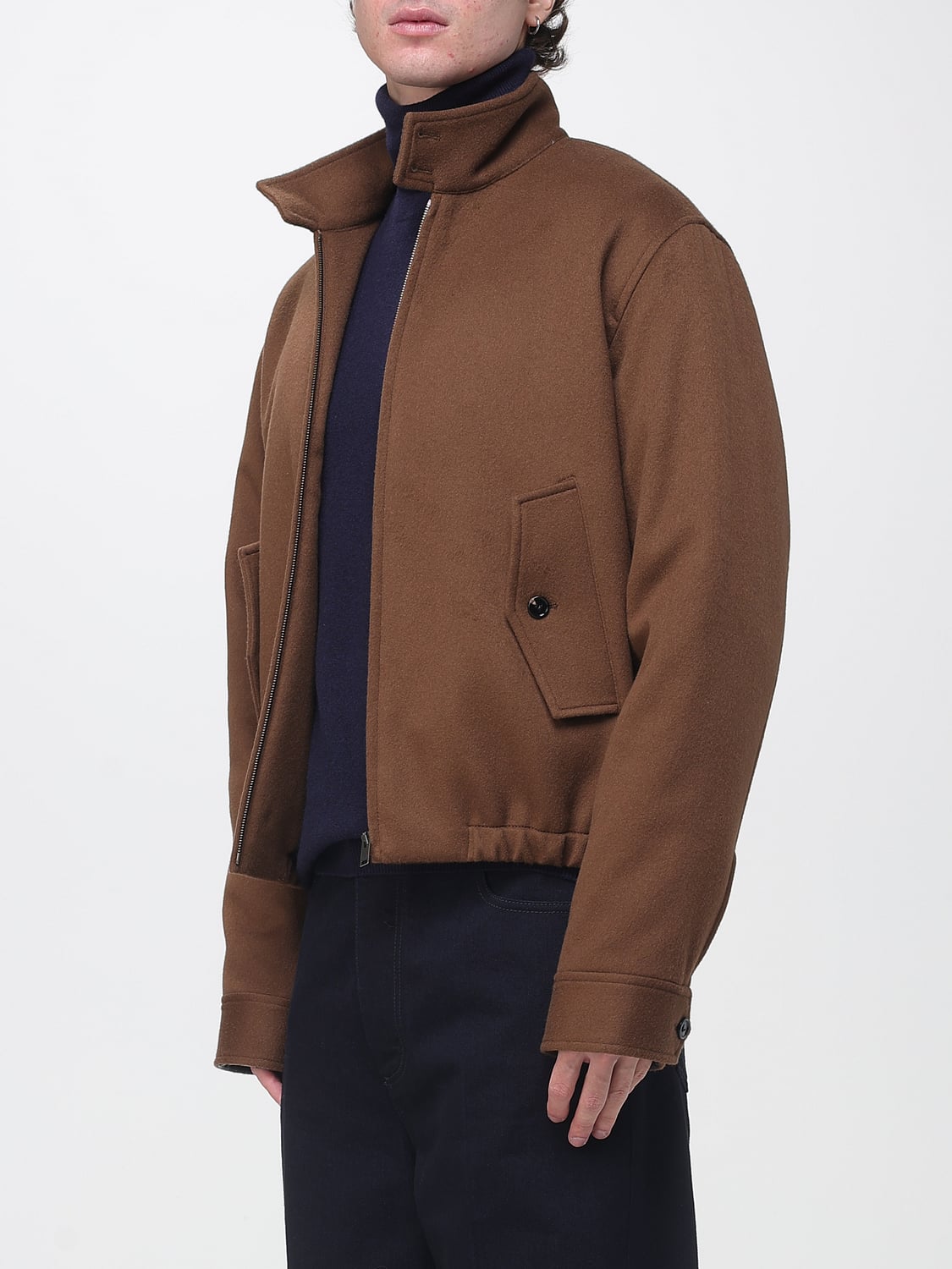 BOTTEGA VENETA WESTE: Weste herren Bottega Veneta, Braun - Img 4