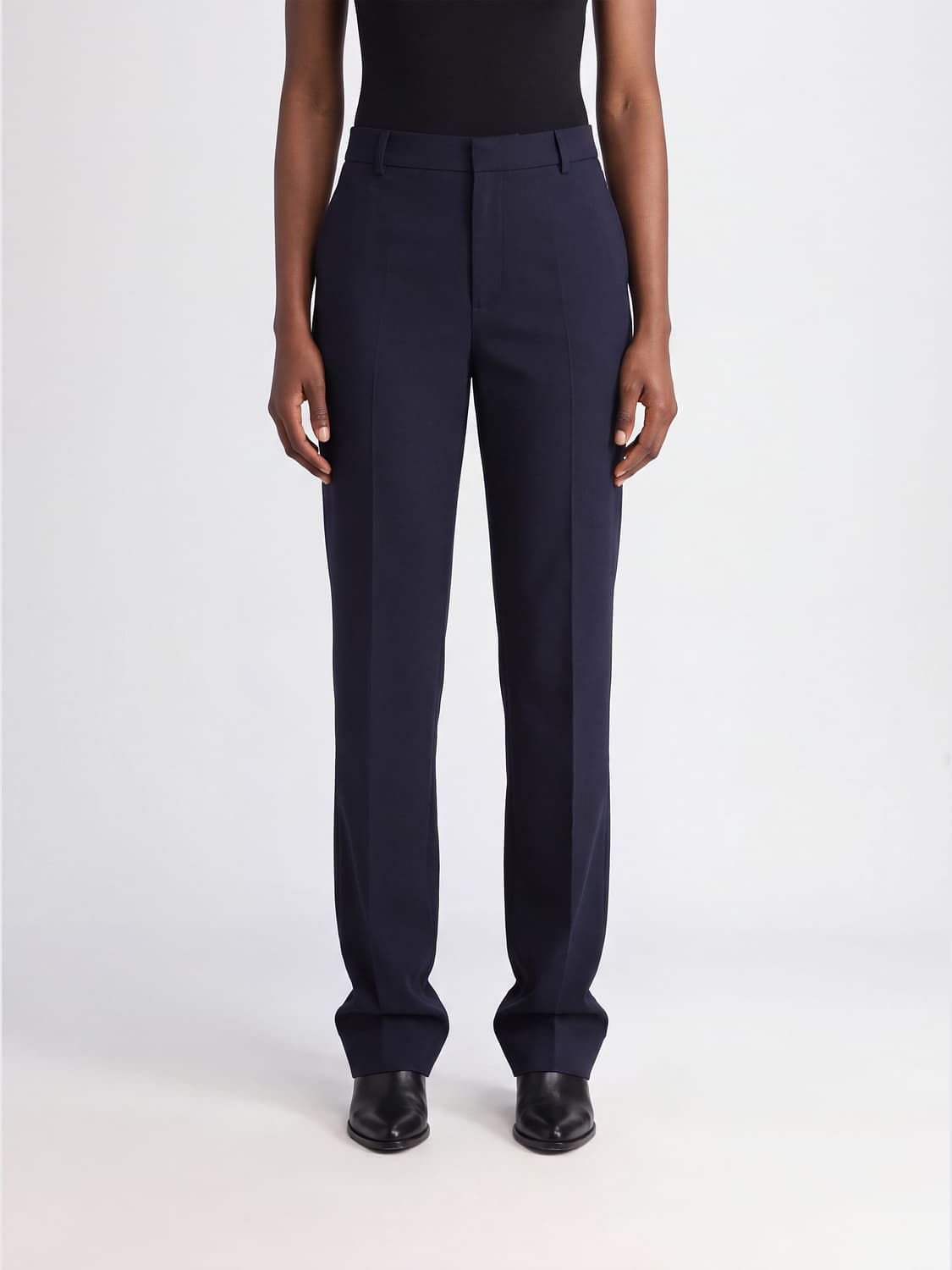 BOTTEGA VENETA PANTALONES: Pantalones mujer Bottega Veneta, Azul Marino - Img 1