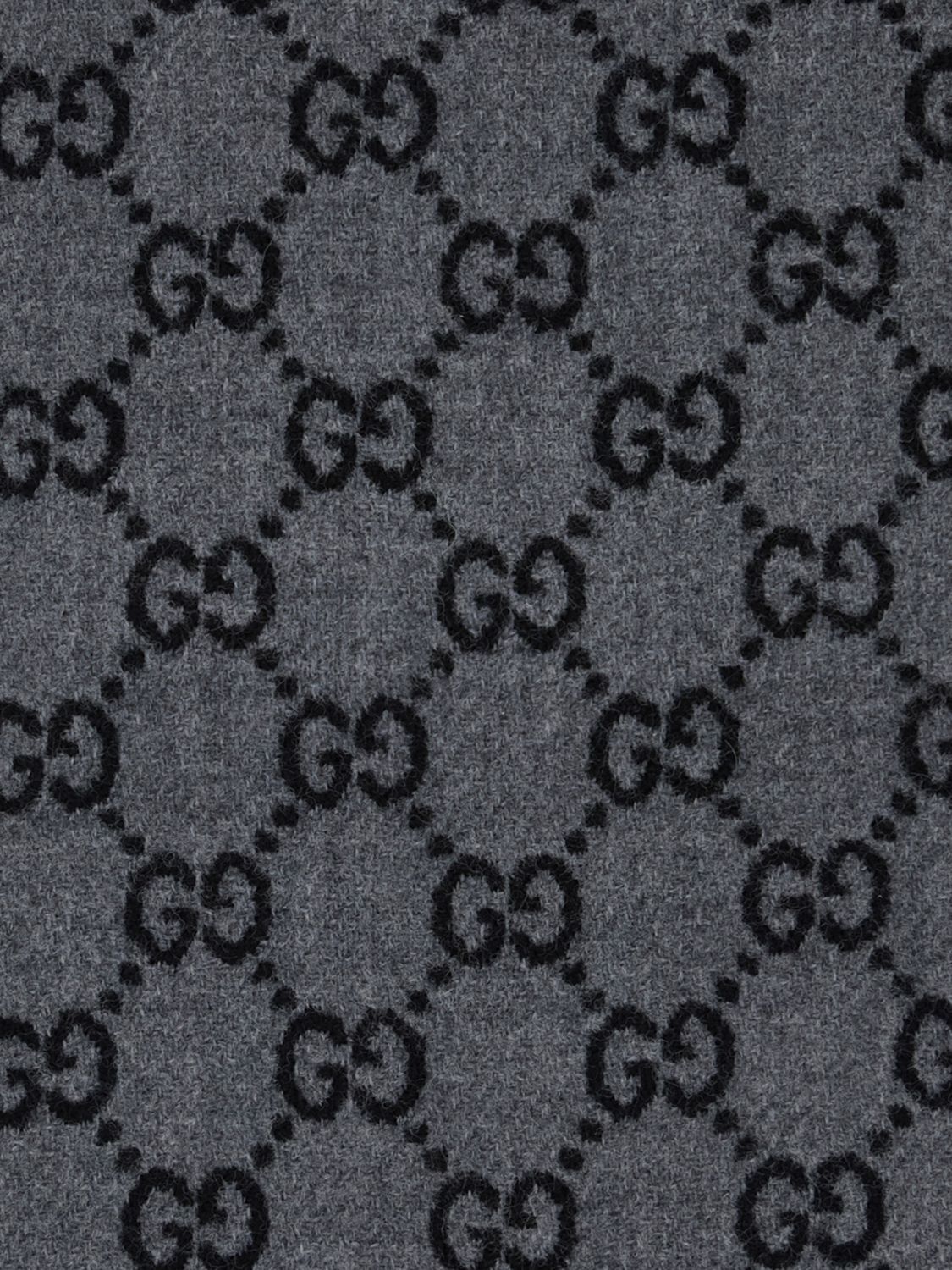GUCCI SCHAL: Schal herren Gucci, Schwarz - Img 3