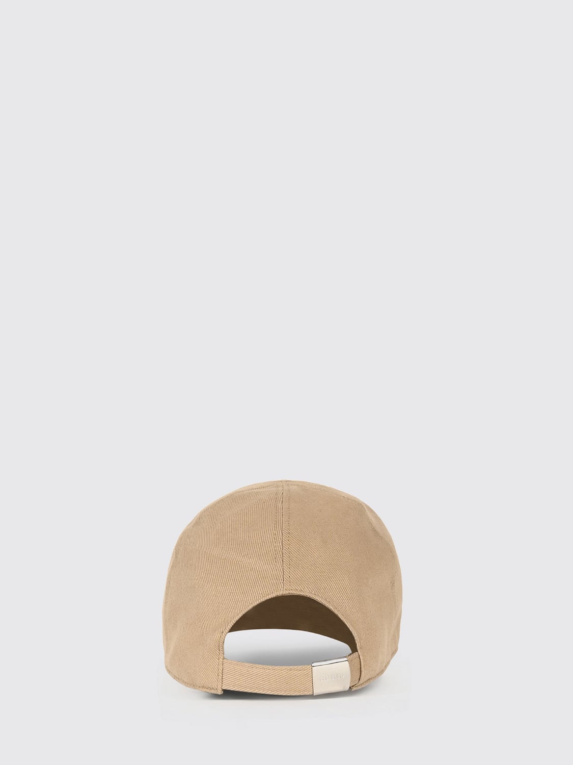 GUCCI HUT: Baseballkappe von Gucci aus Baumwolltwill mit Strass-Logo und festem Schirm, Camel - Img 3