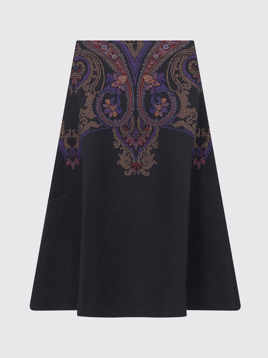 ETRO FALDA: Falda mujer Etro, Negro - Img 2