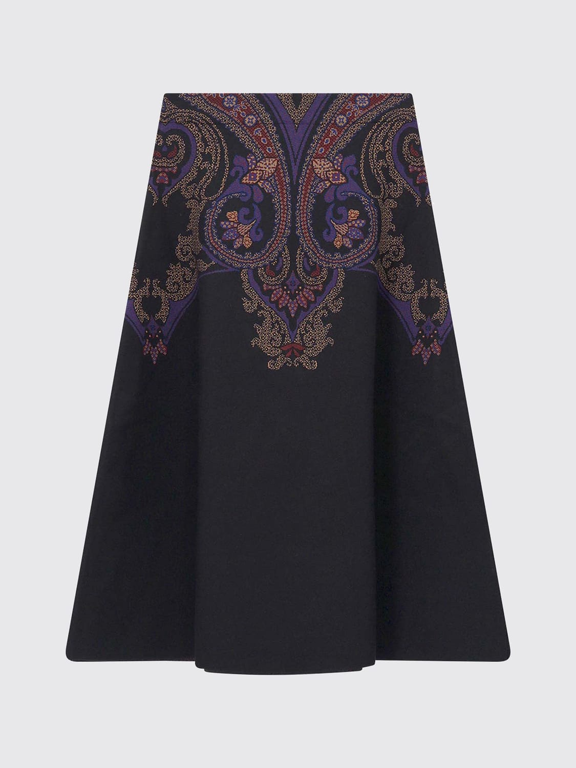 ETRO FALDA: Falda mujer Etro, Negro - Img 3