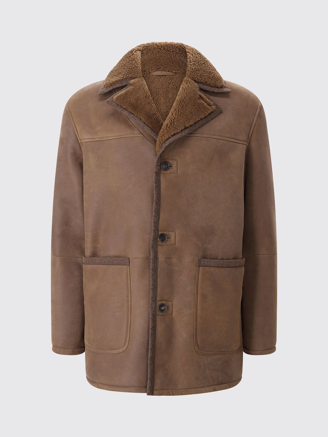 ETRO JACKET: Jacket men Etro, Brown - Img 2
