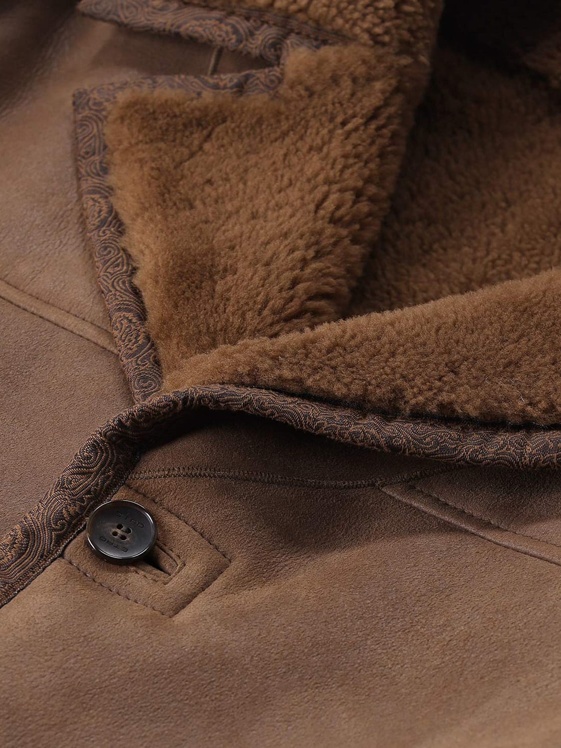 ETRO JACKET: Jacket men Etro, Brown - Img 4