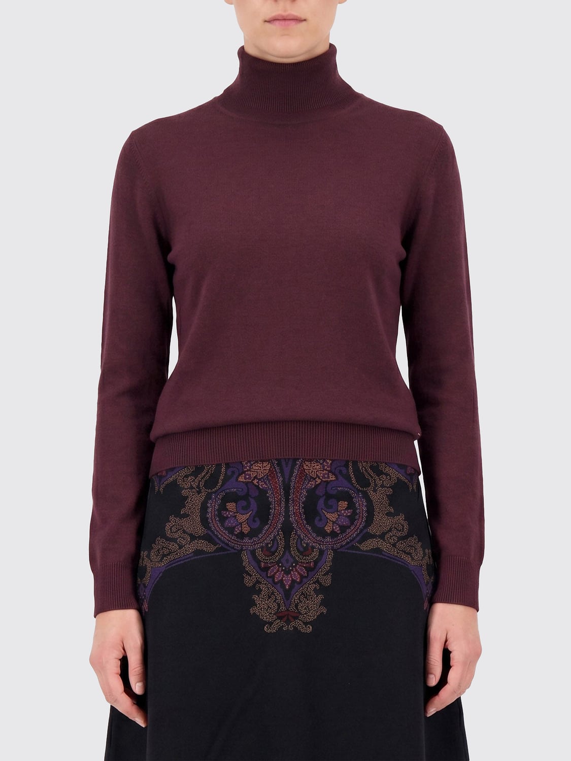 ETRO JERSEY: Jersey mujer Etro, Rojo - Img 1
