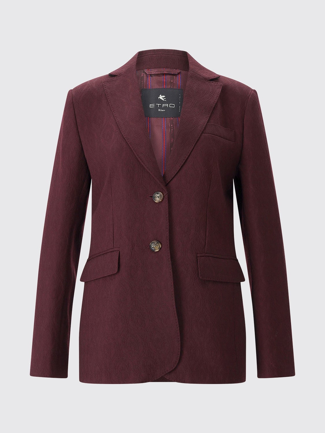 ETRO CHAQUETA: Chaqueta mujer Etro, Rojo - Img 2