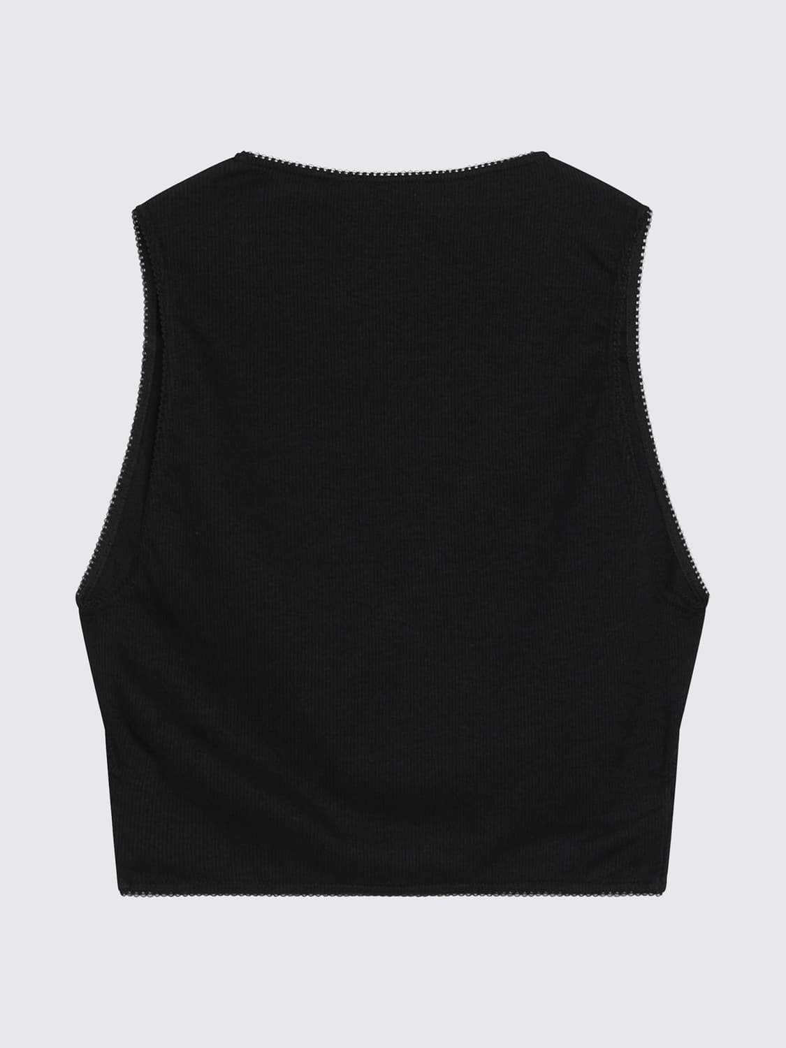 ALAÏA TOP: Top mujer AlaÏa, Negro - Img 3