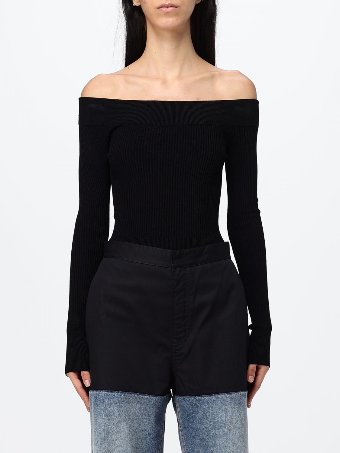 ALAÏA TOP: Top damen AlaÏa, Schwarz - Img 1