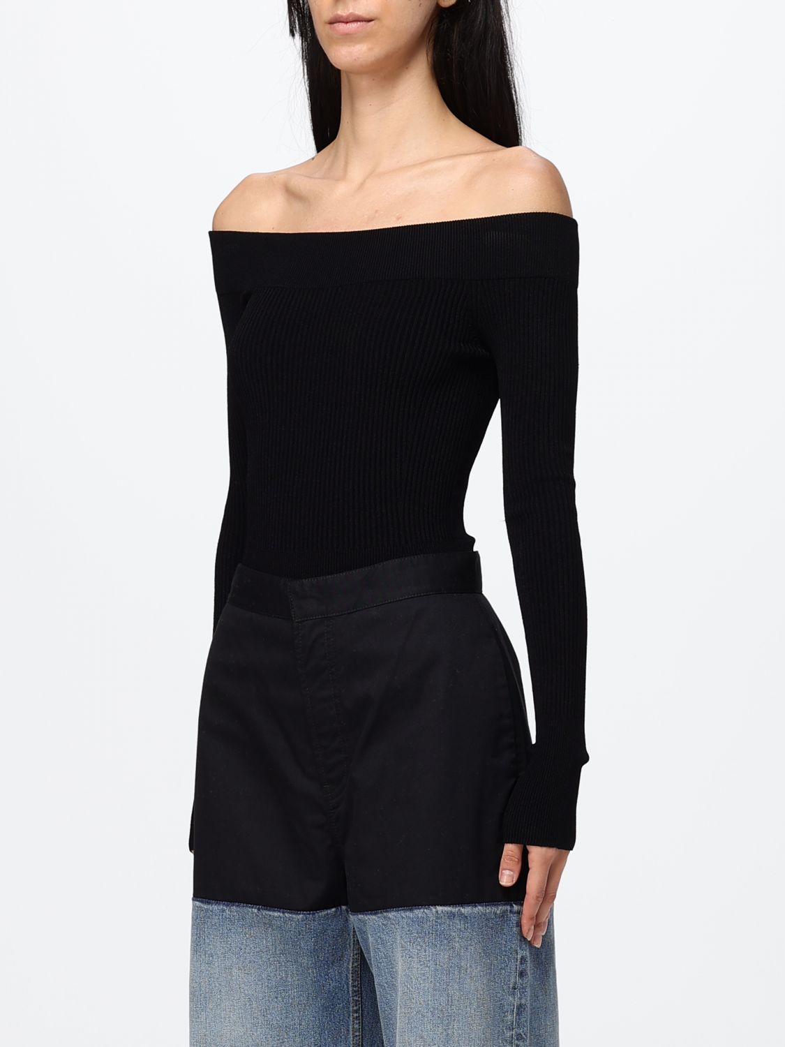 ALAÏA TOP: Top damen AlaÏa, Schwarz - Img 4