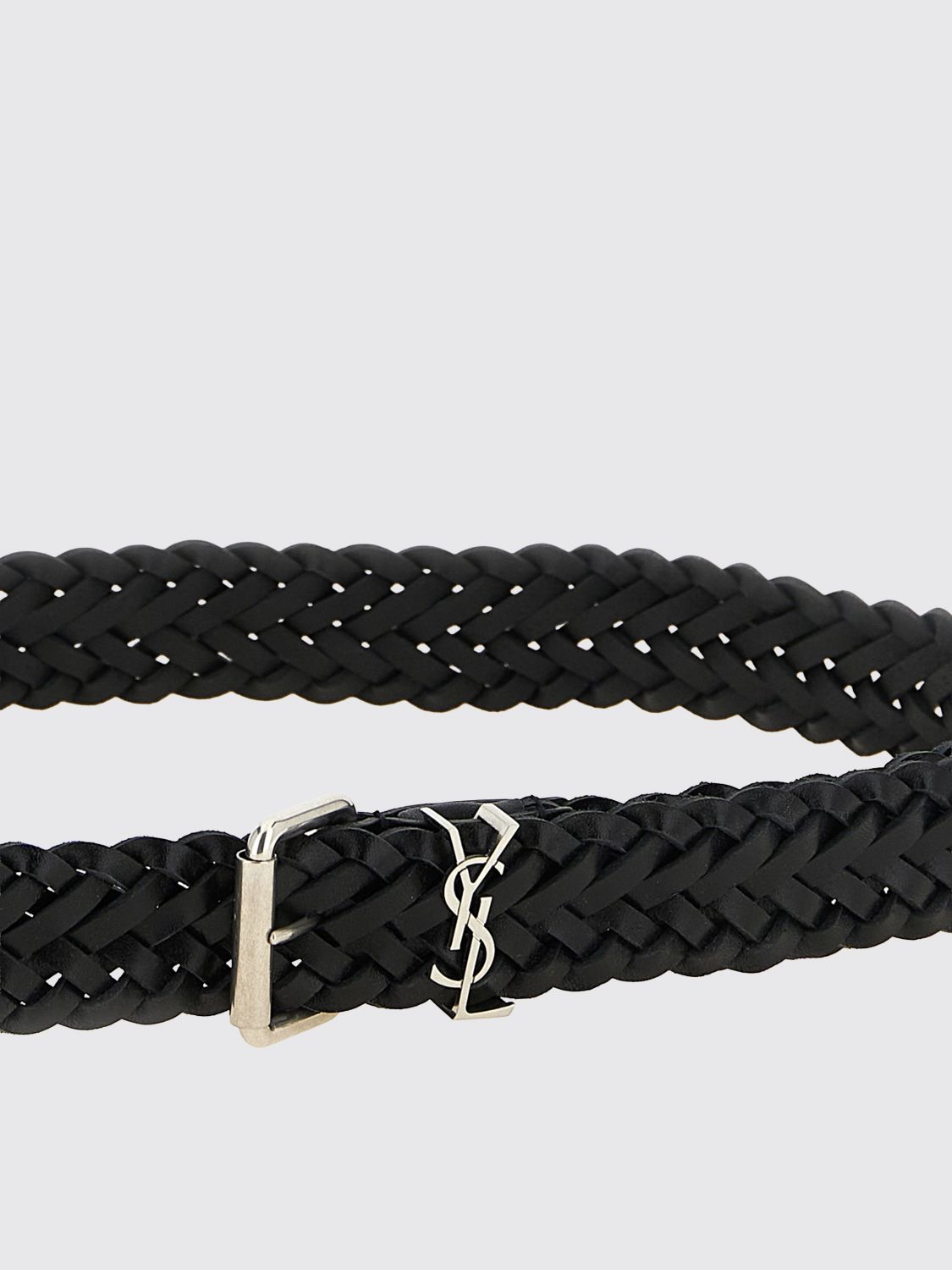 SAINT LAURENT BELT: Belt men Saint Laurent, Black - Img 2