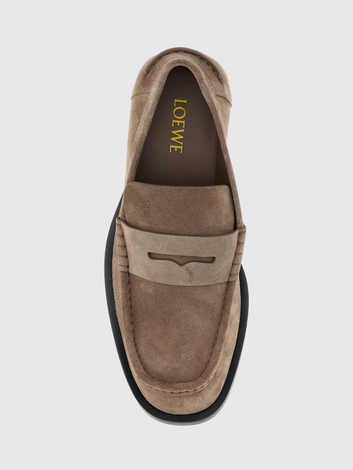 LOEWE MOKASSINS: Mokassins herren Loewe, Haselnuss - Img 3
