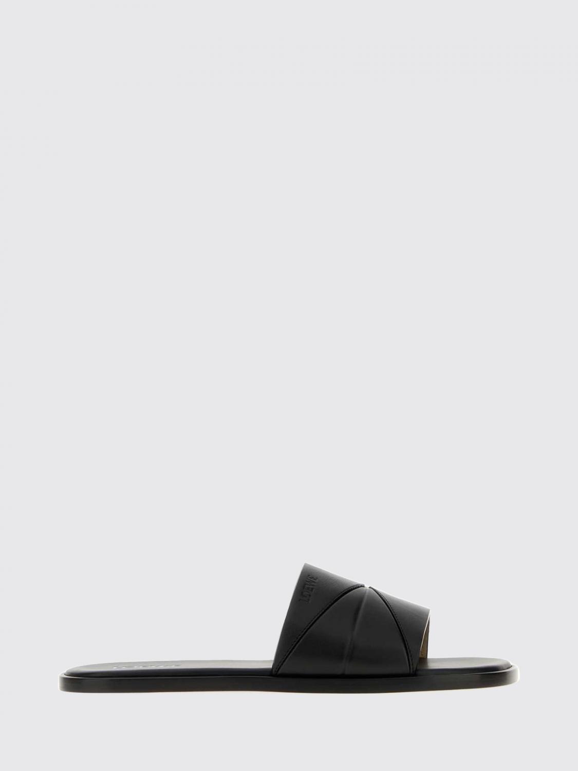 LOEWE SANDALEN: Sandalen herren Loewe, Schwarz - Img 1
