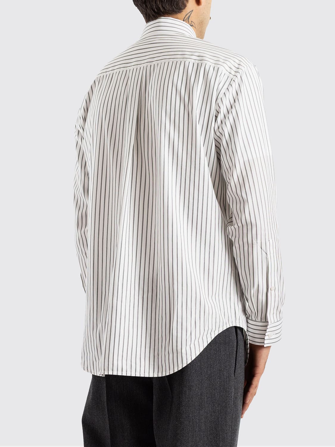 BALENCIAGA CAMICIA: Camicia uomo Balenciaga, Bianco - Img 2