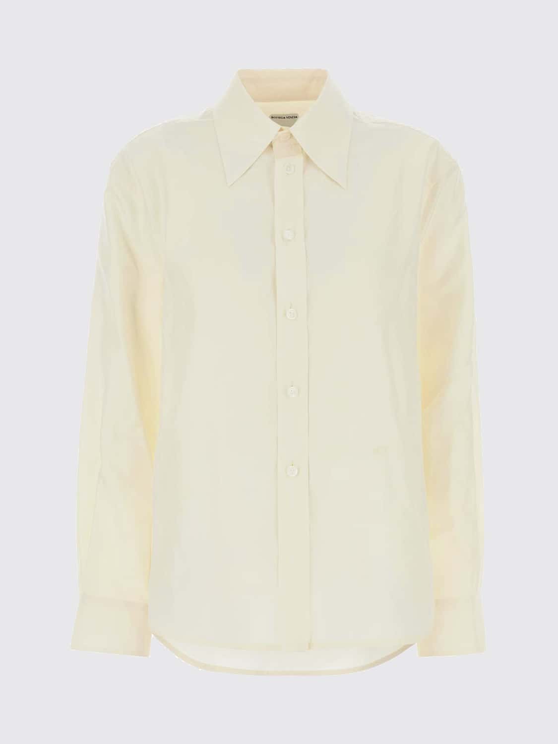 BOTTEGA VENETA CAMICIA: Camicia donna Bottega Veneta, Panna - Img 2