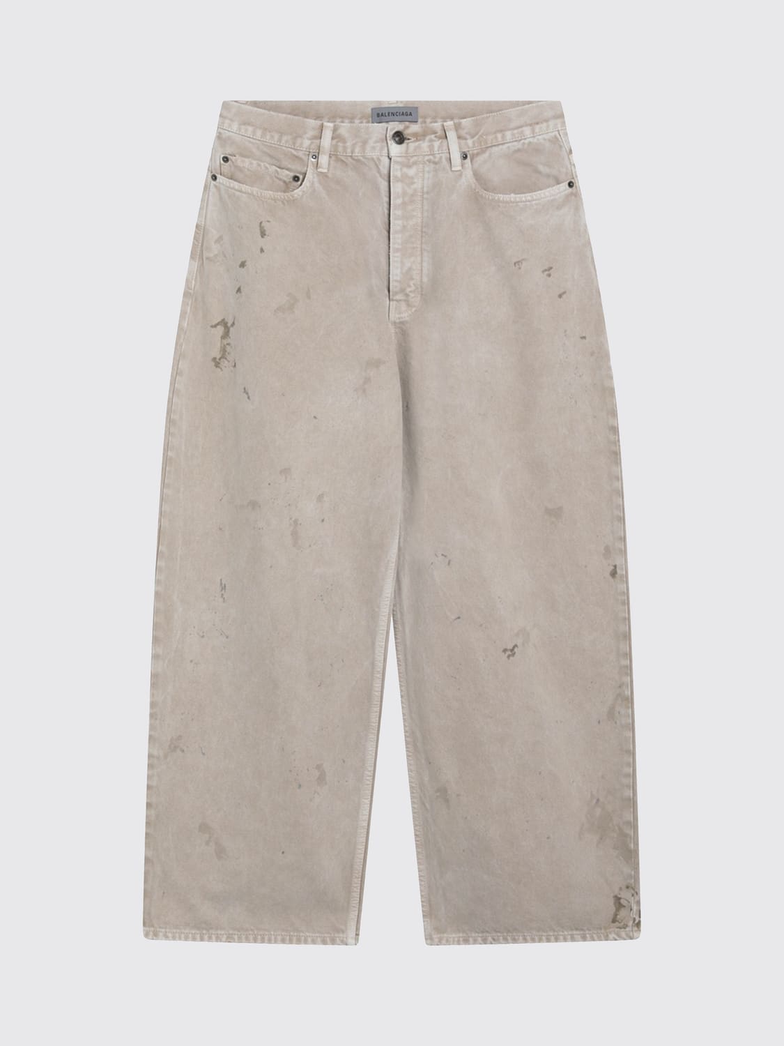 BALENCIAGA JEANS: Jeans hombre Balenciaga, Beige - Img 2