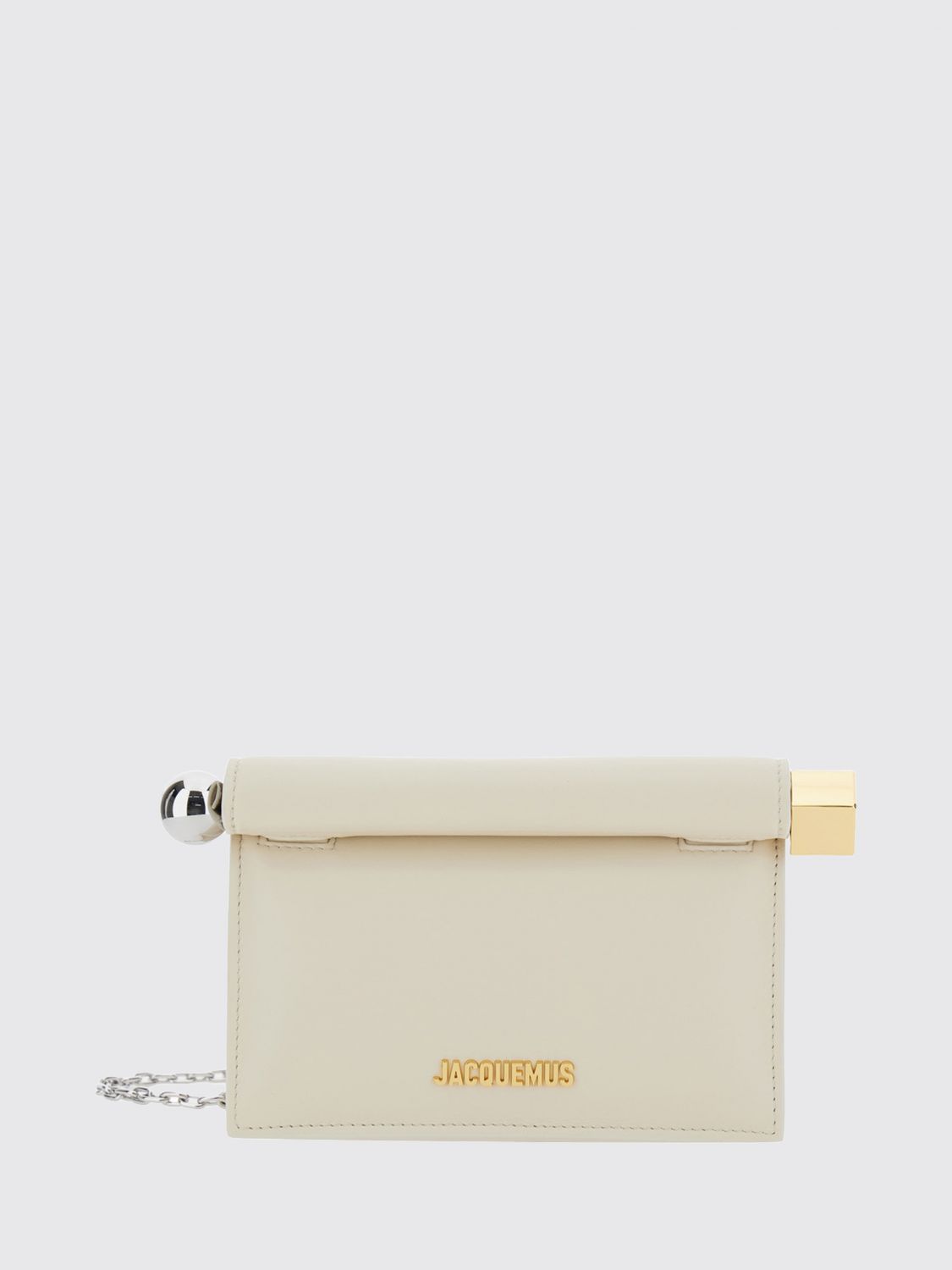 JACQUEMUS BORSA A MANO: Borsa a mano donna Jacquemus, Avorio - Img 1