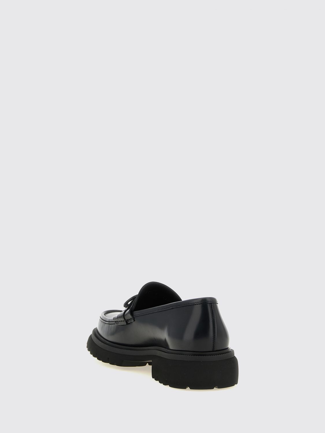 FERRAGAMO LOAFERS: Loafers men Ferragamo, Black - Img 3