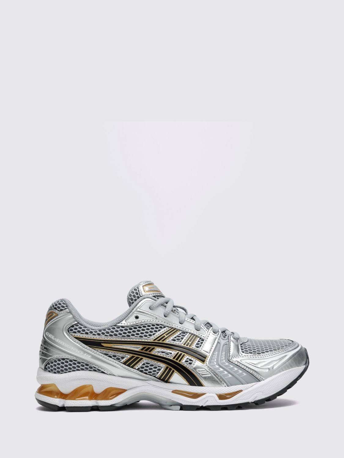ASICS SNEAKERS: Gel-Kayano 14 Mesh and Synthetic Leather Sneakers Asics with GEL Technology, Grey - Img 1