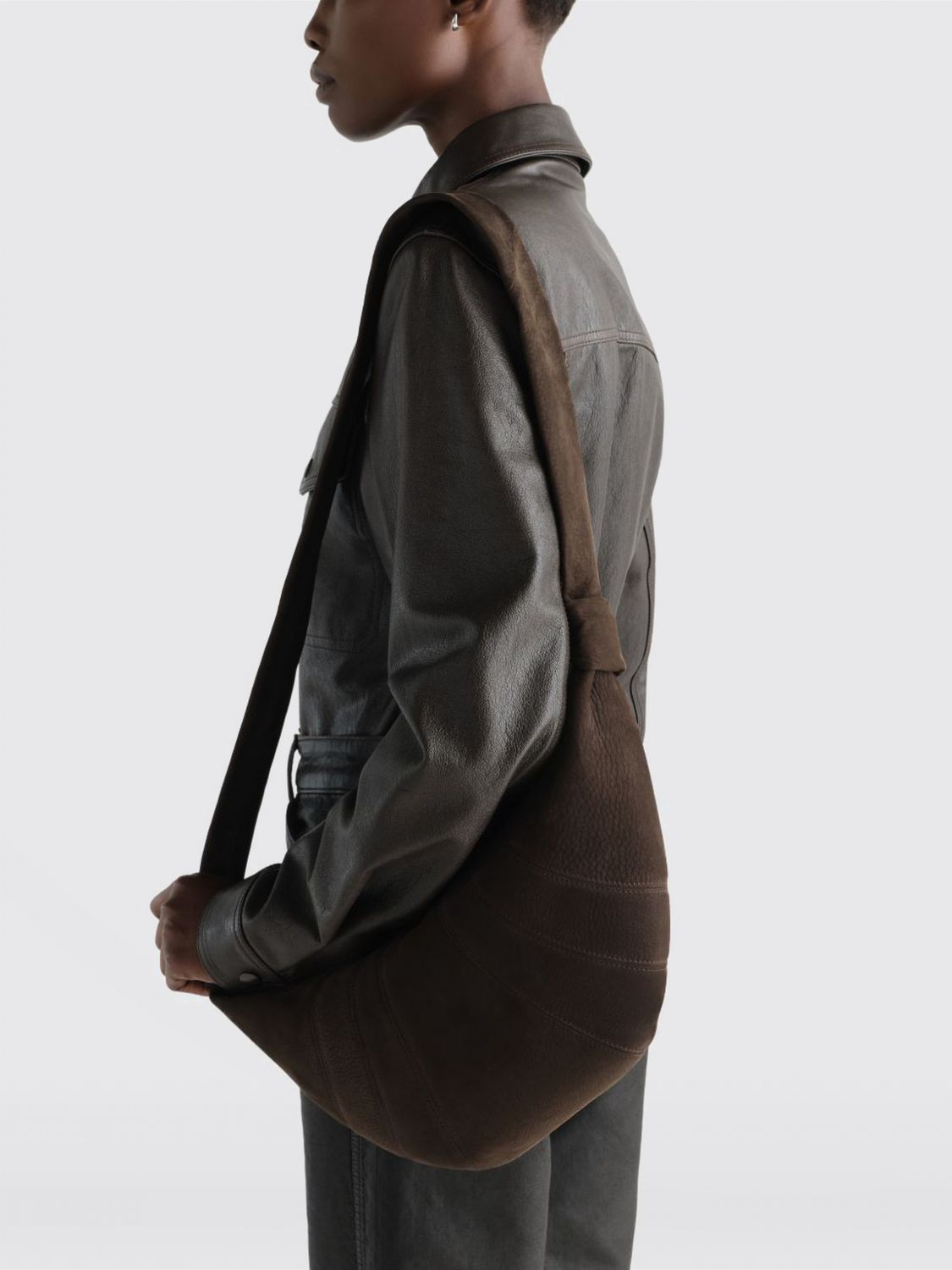 LEMAIRE BORSA A TRACOLLA: Borsa a spalla donna Lemaire, Bruciato - Img 2