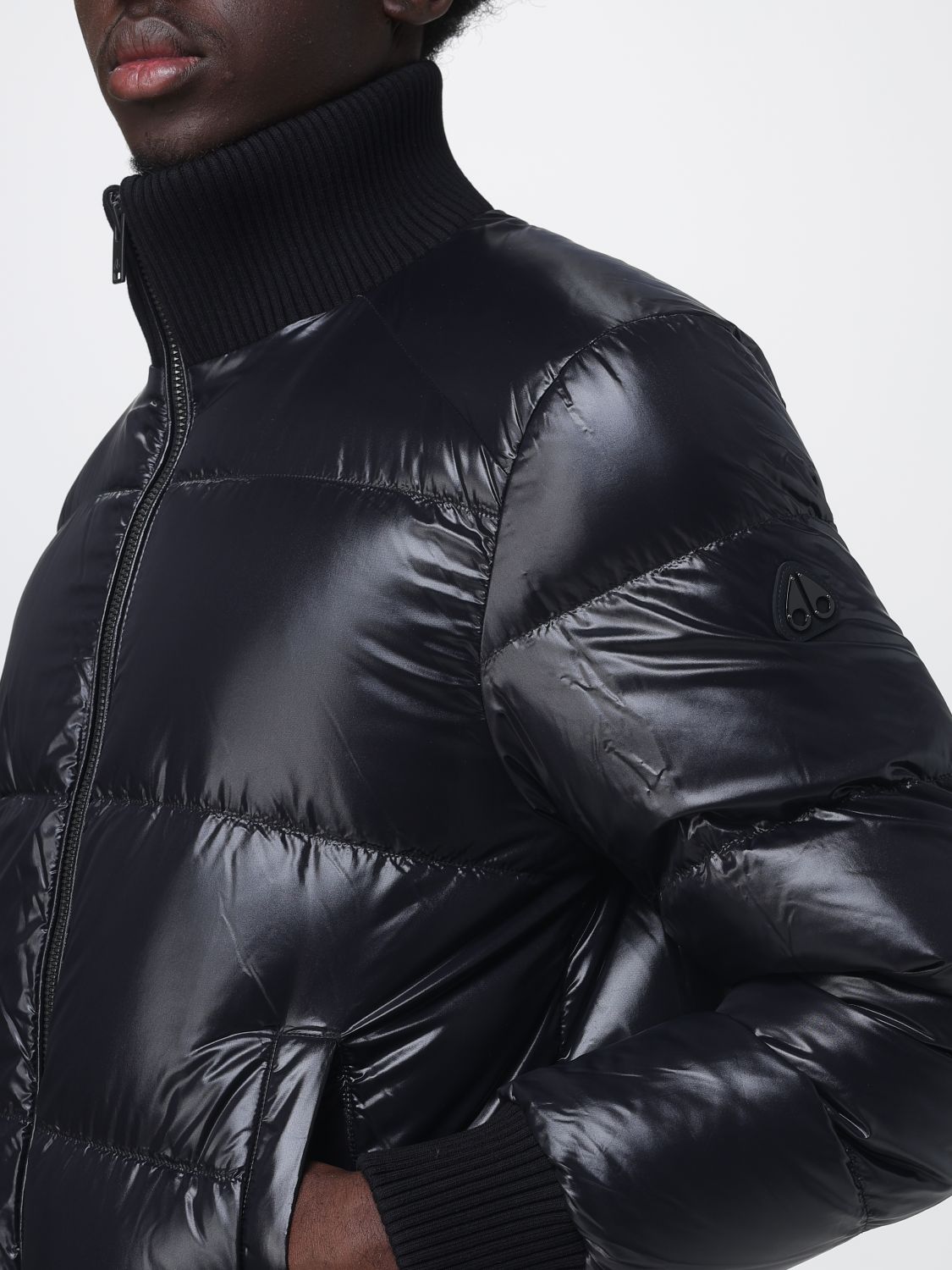 MOOSE KNUCKLES ジャケット: ジャケット メンズ Moose Knuckles, ブラック - Img 4