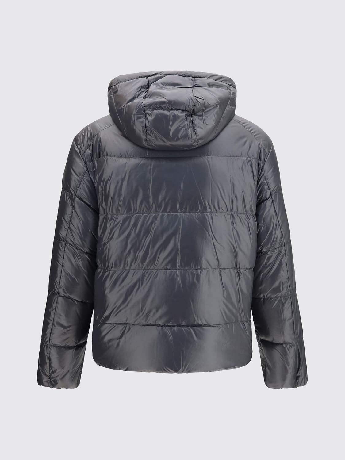 MOOSE KNUCKLES КУРТКА: Двусторонний пуховик Kings Moose Knuckles со съемным капюшоном из искусственного меха, Темно-Серый - Img 3