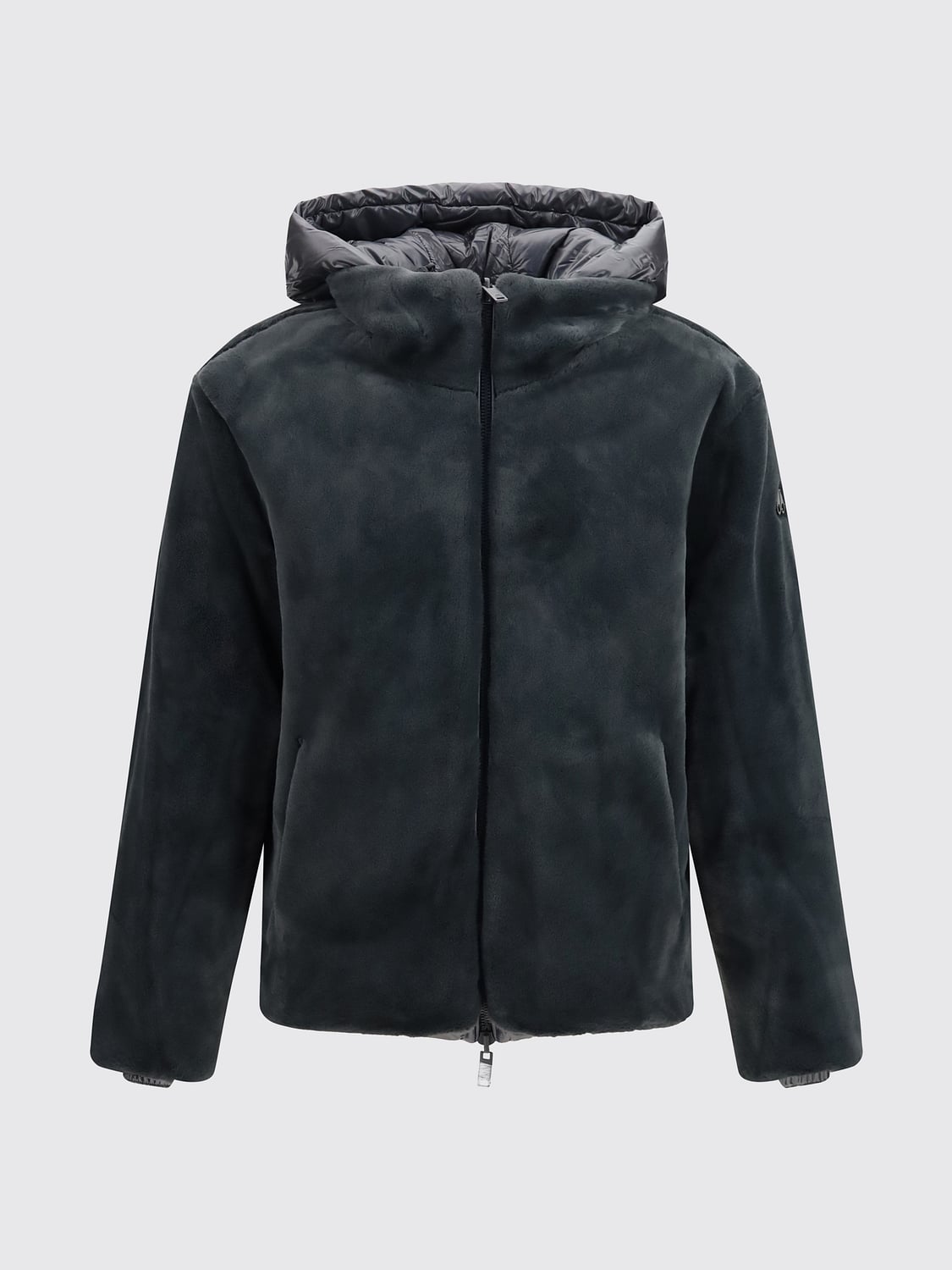 MOOSE KNUCKLES КУРТКА: Двусторонний пуховик Kings Moose Knuckles со съемным капюшоном из искусственного меха, Темно-Серый - Img 5
