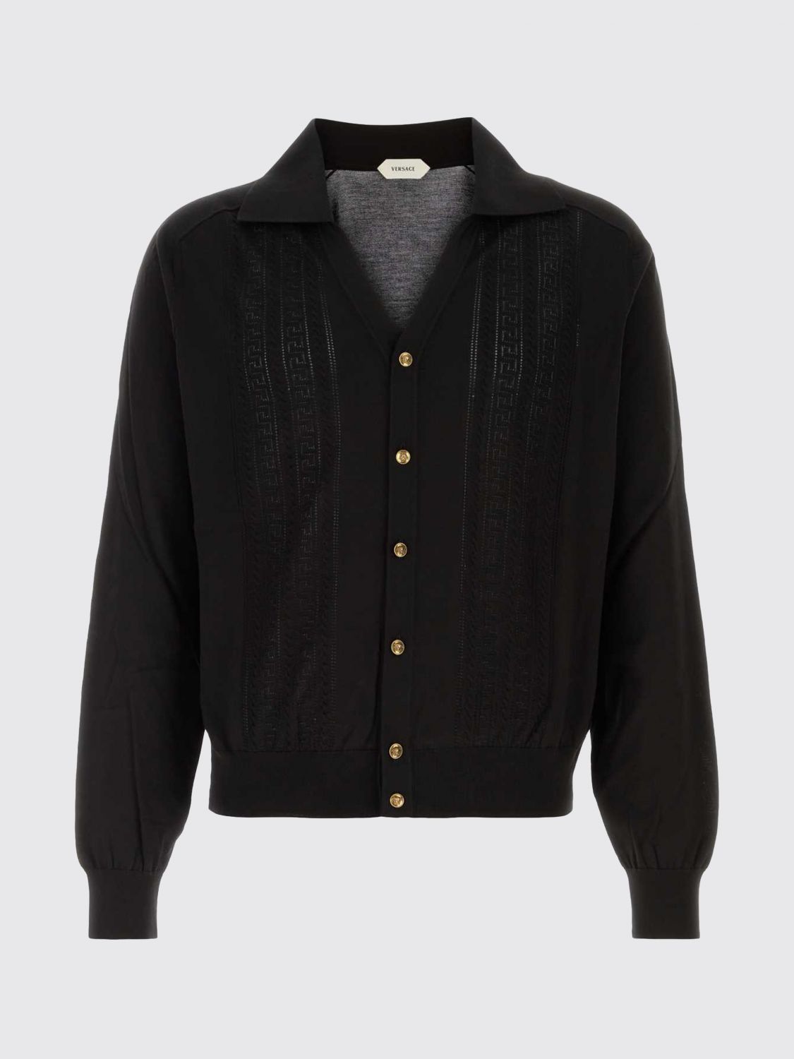 VERSACE PULLOVER: Pullover herren Versace, Schwarz - Img 2