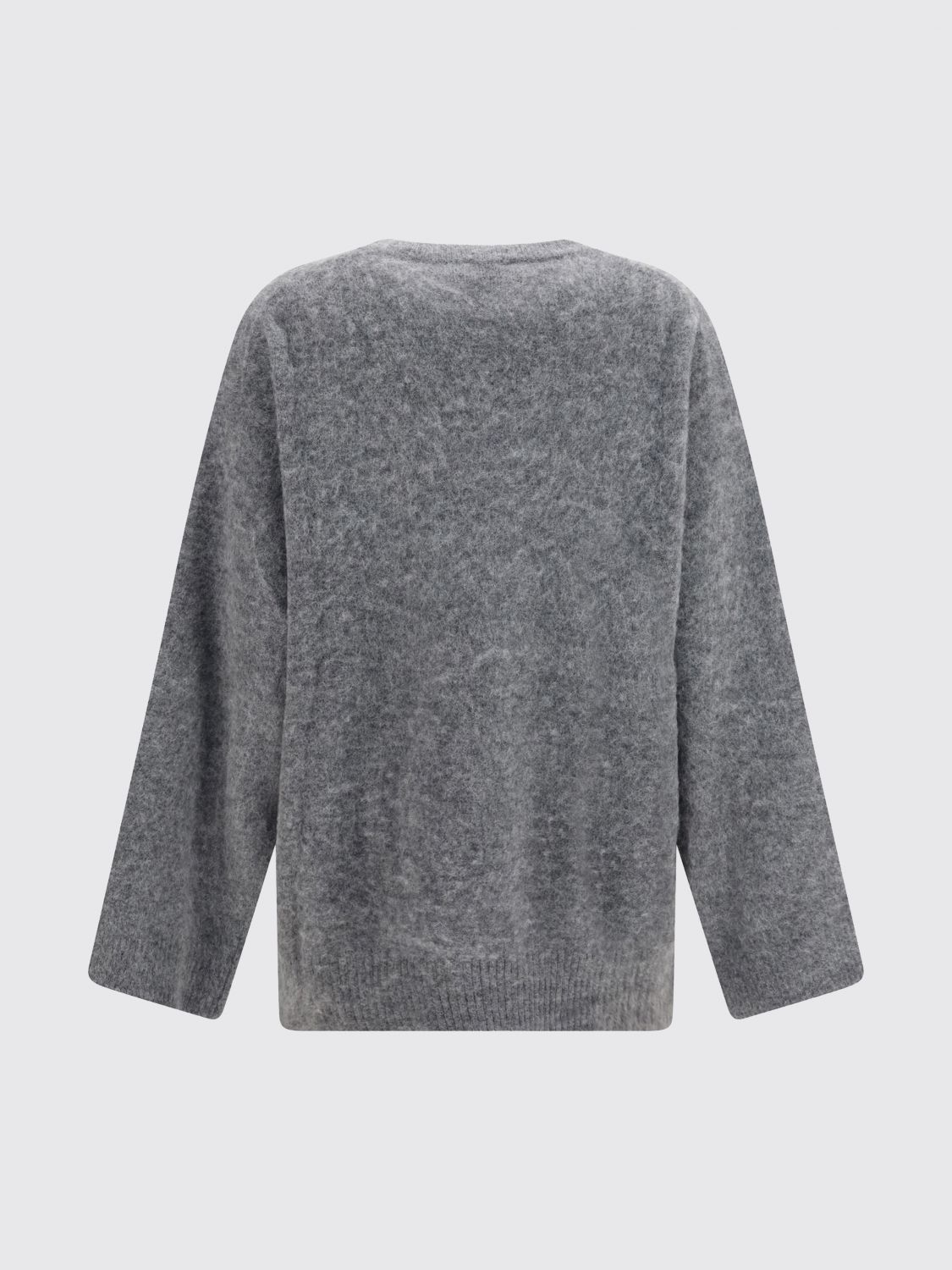 GANNI JERSEY: Jersey mujer Ganni, Gris - Img 3