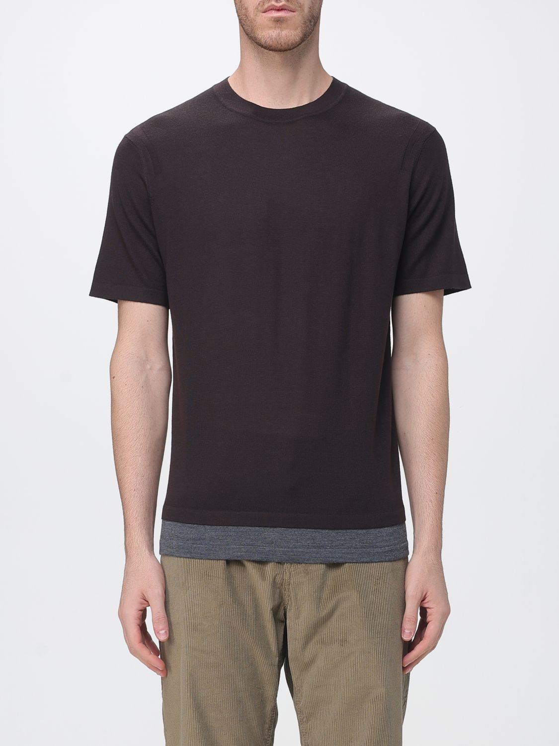 PAOLO PECORA PULLOVER: Pullover herren Paolo Pecora, Schwarz - Img 1