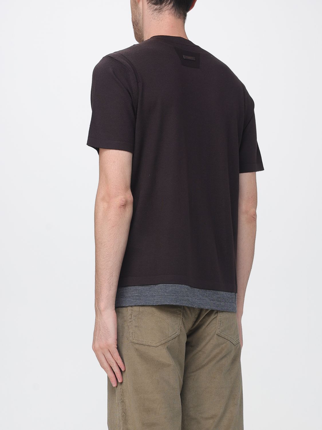 PAOLO PECORA PULLOVER: Pullover herren Paolo Pecora, Schwarz - Img 2