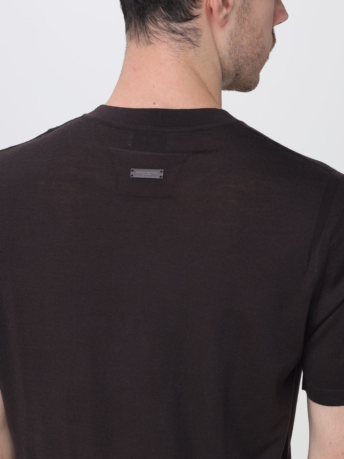 PAOLO PECORA PULLOVER: Pullover herren Paolo Pecora, Schwarz - Img 3