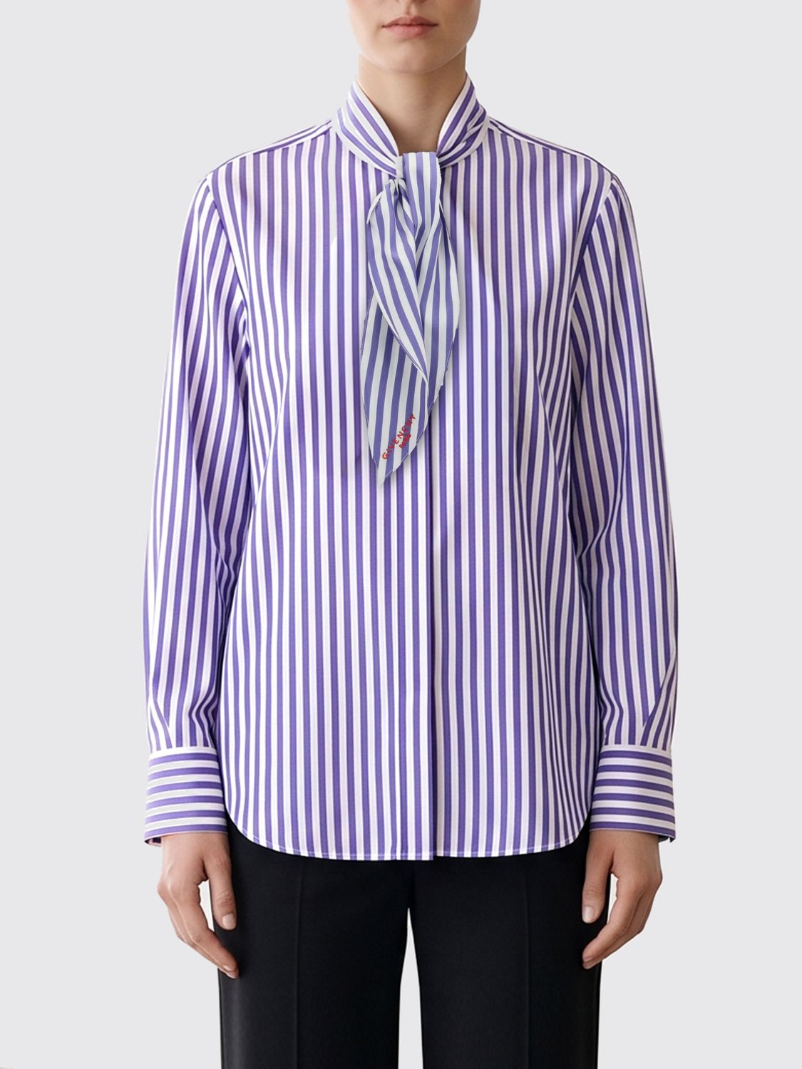 GIVENCHY TOP: Top donna Givenchy, Blue - Img 1