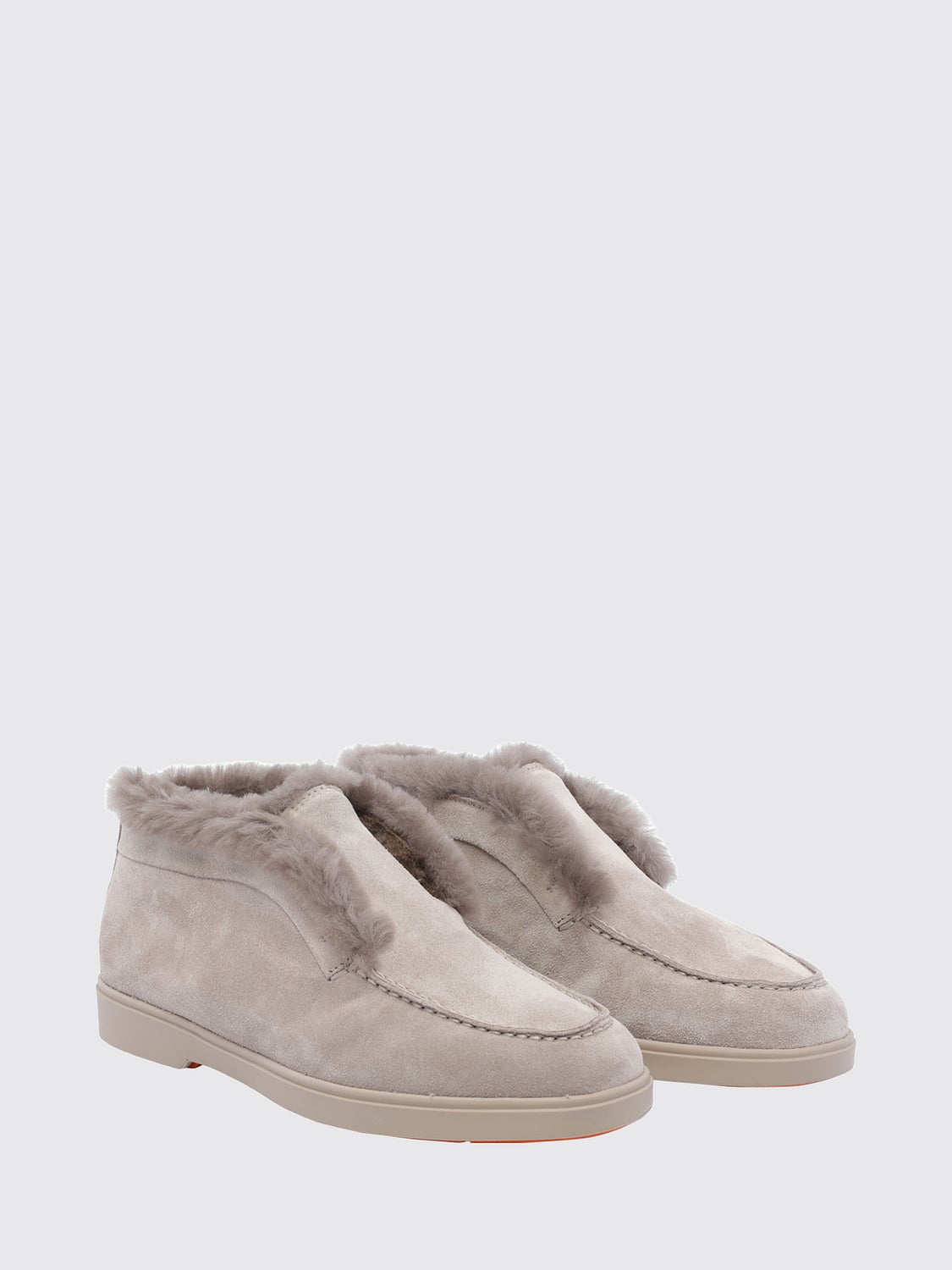 SANTONI BASKETS: Baskets femme Santoni, Marron - Img 2